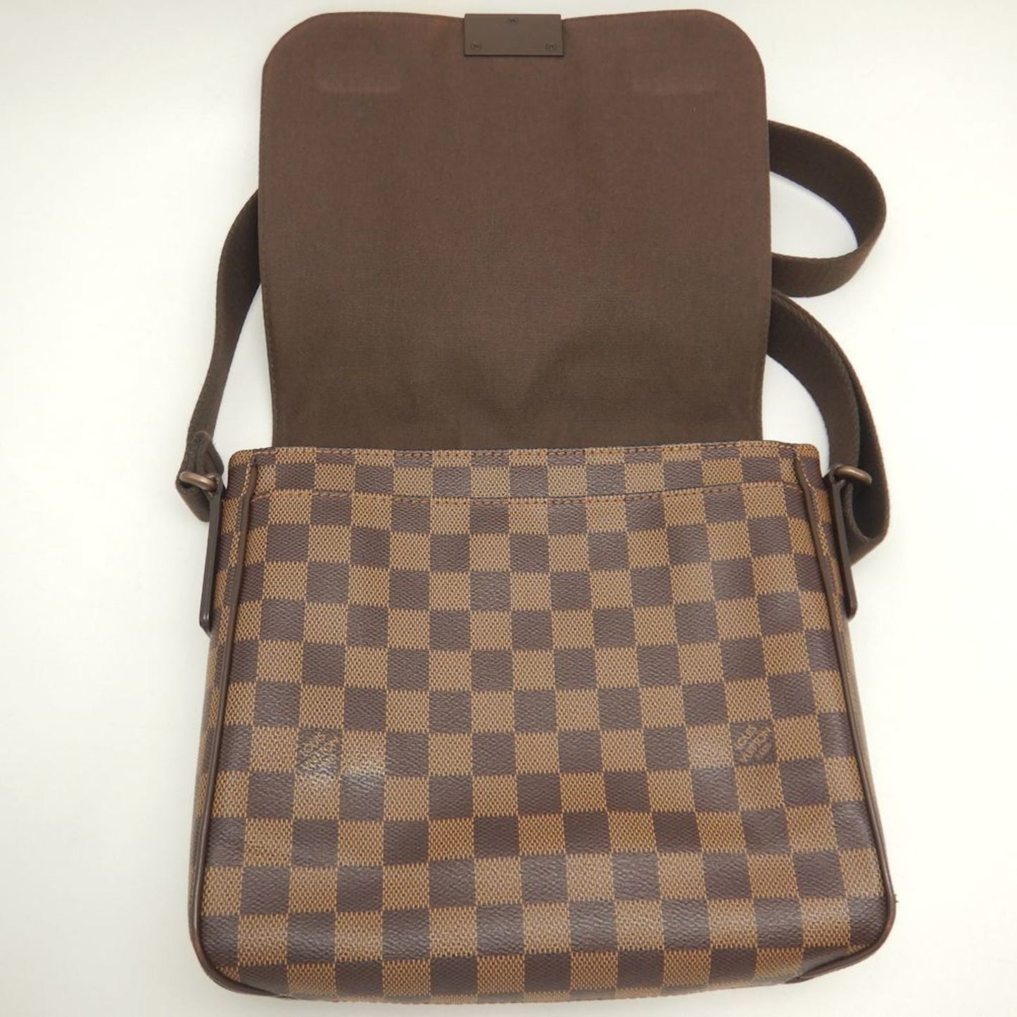 Louis Vuitton Damier Canvas Ebene Pvc Shoulder Bag