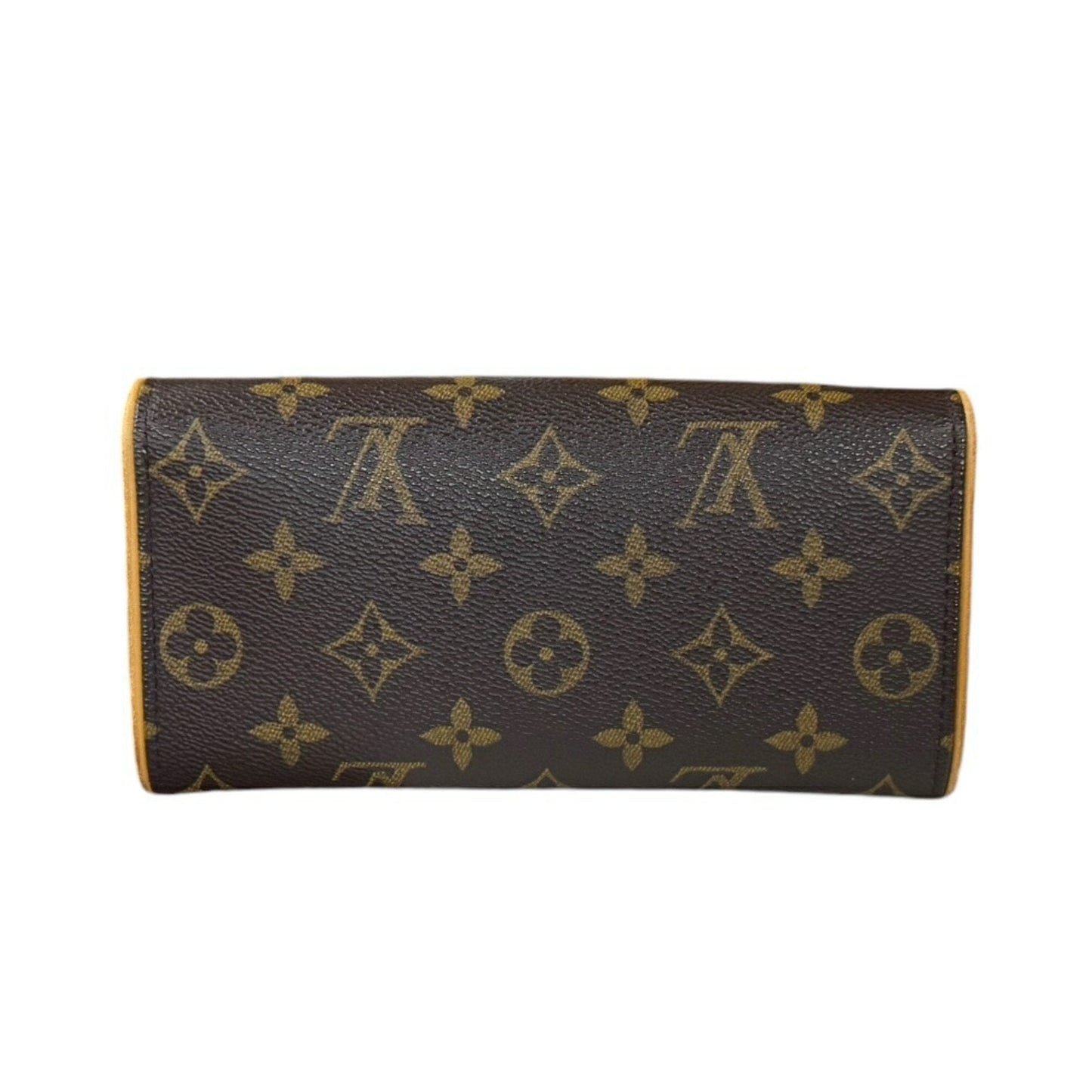 Louis Vuitton Brown Monogram Canvas Pochette Shoulder Bag