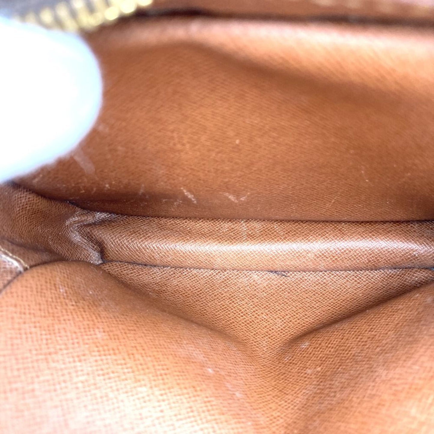 Louis Vuitton Brown Monogram Canvas Shoulder Bag