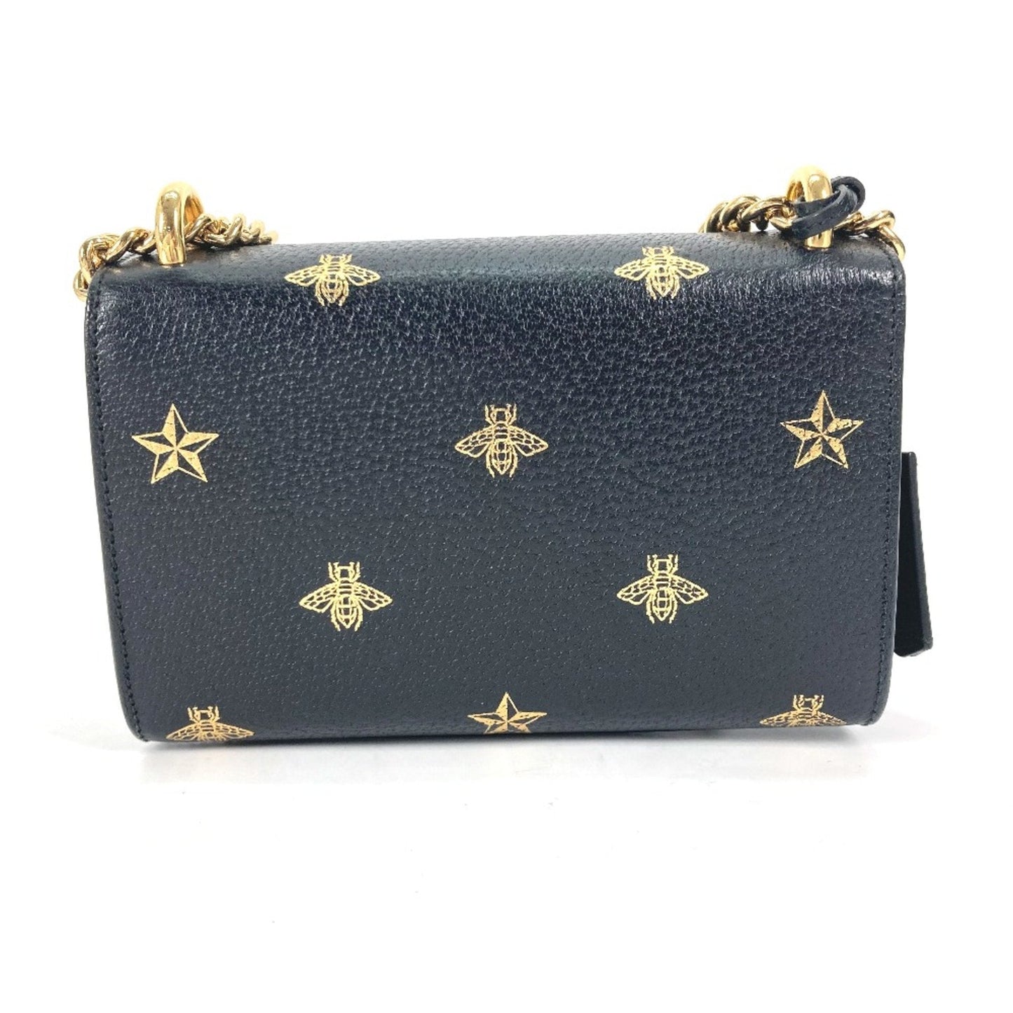 Gucci Black Leather Shoulder Bag
