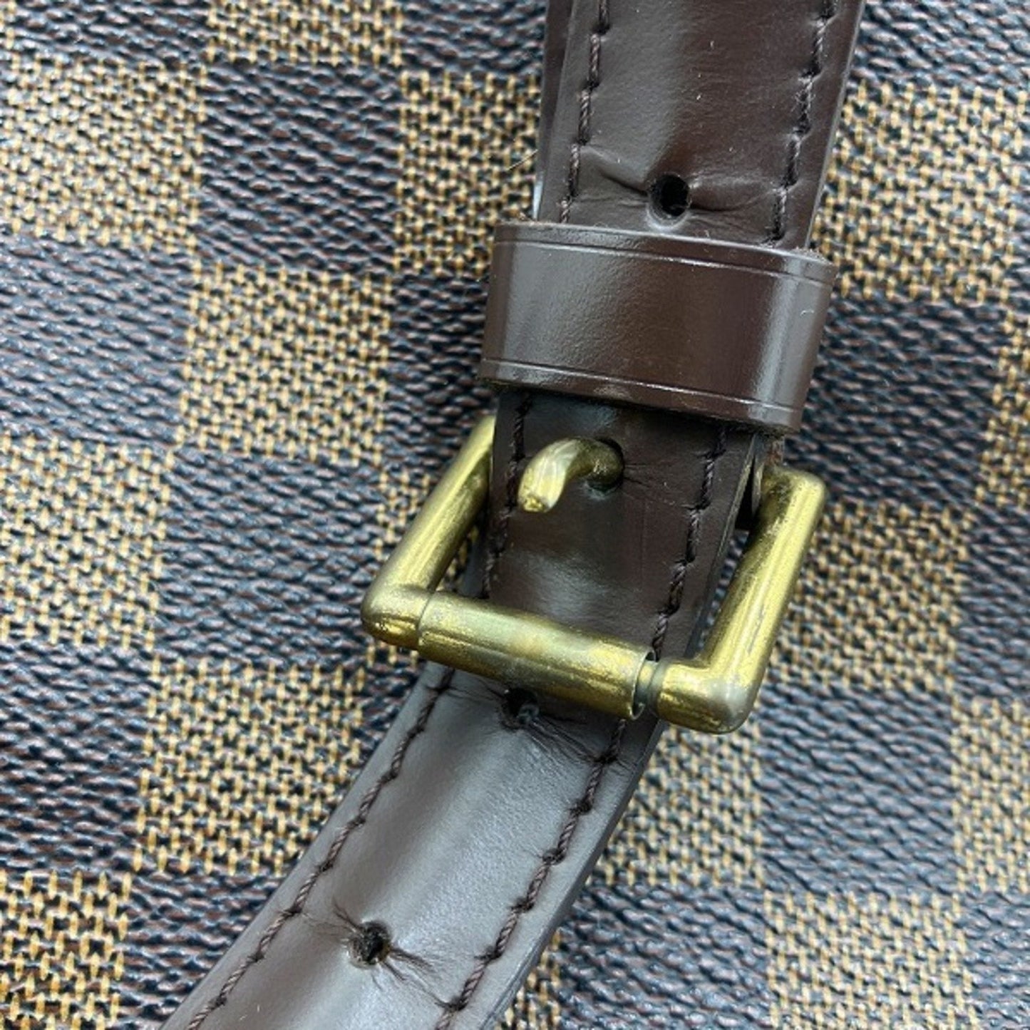 Louis Vuitton Brown Damier Canvas Shoulder Bag