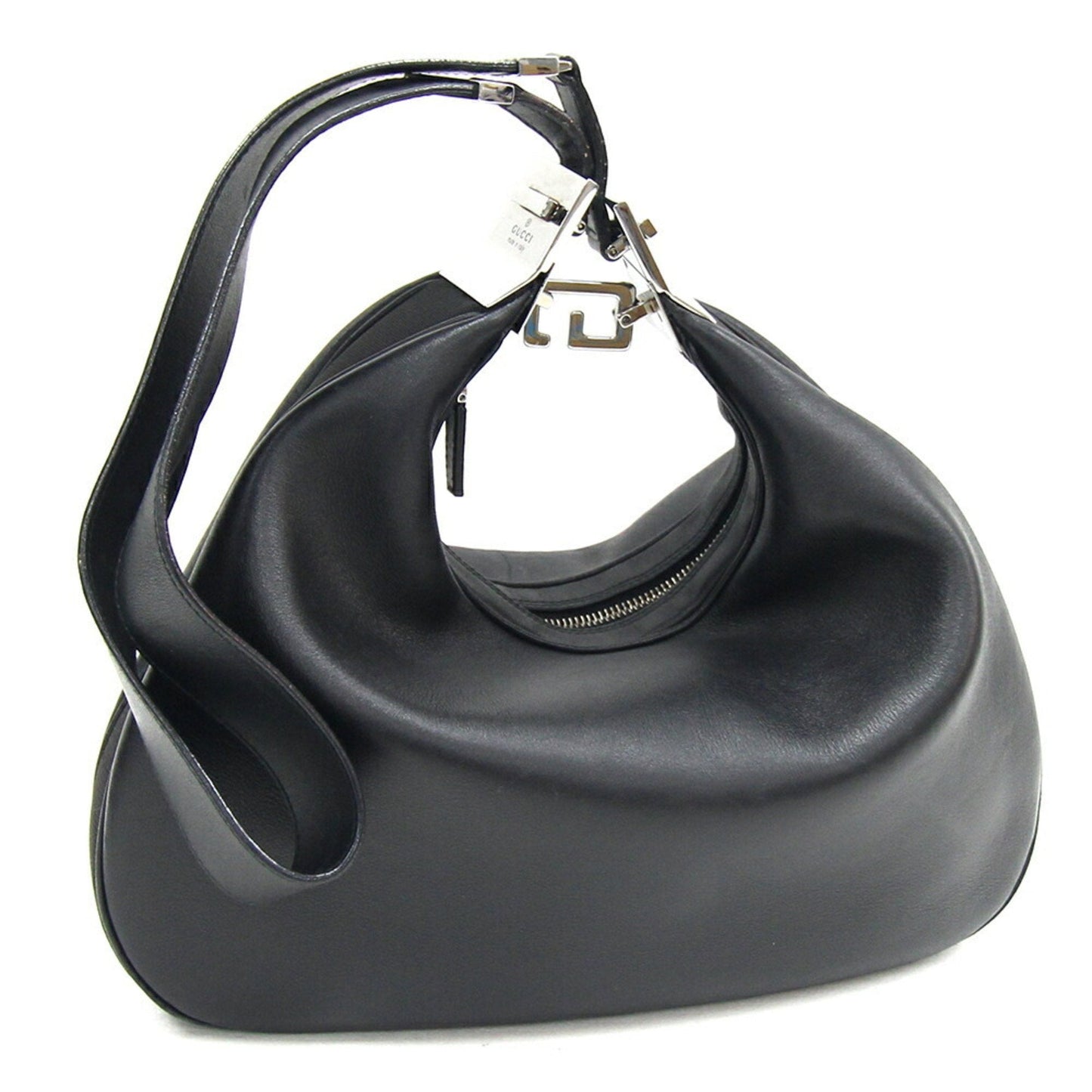 Gucci Black Leather Shoulder Bag