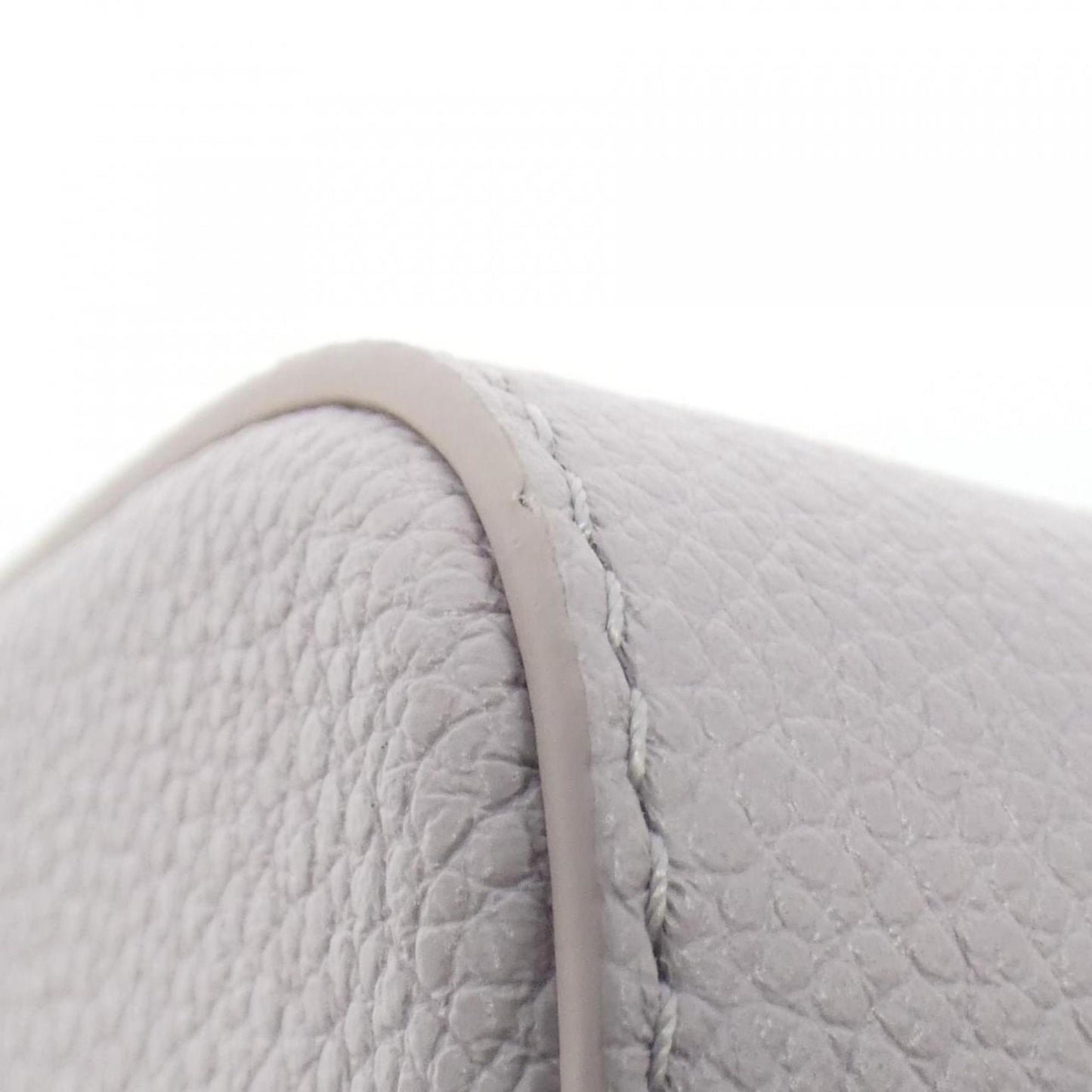 Louis Vuitton Silver Leather Pochette Shoulder Bag