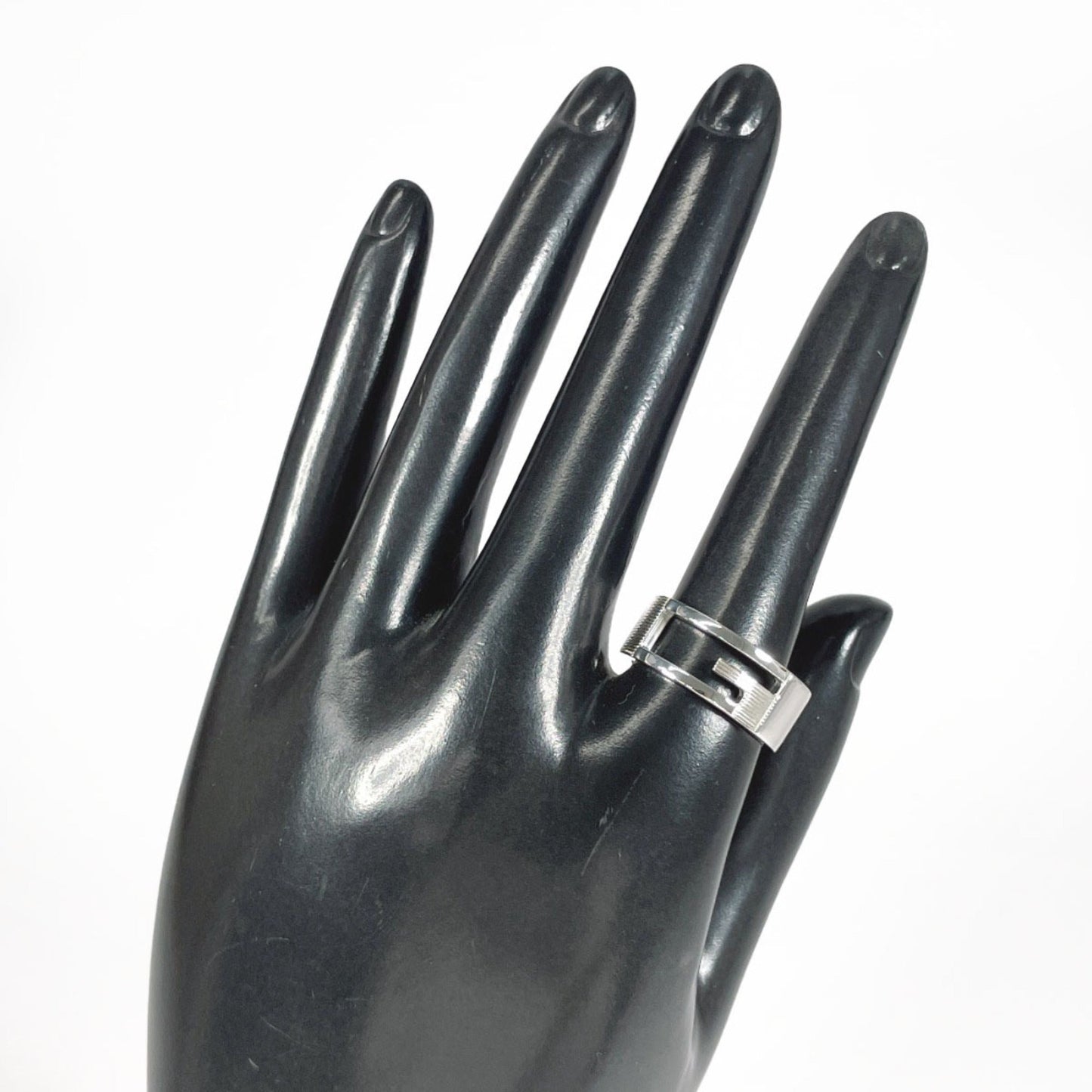Gucci Silver Silver 925 Band Ring