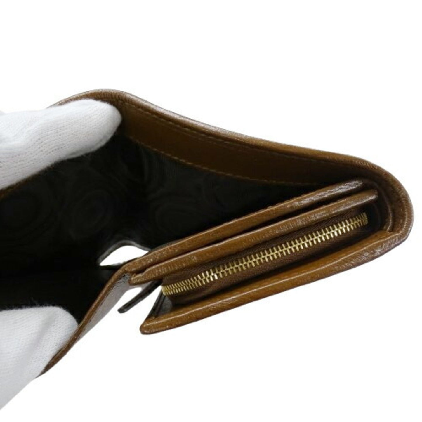 Gucci Brown Gg Supreme Wallet (Bi-Fold)
