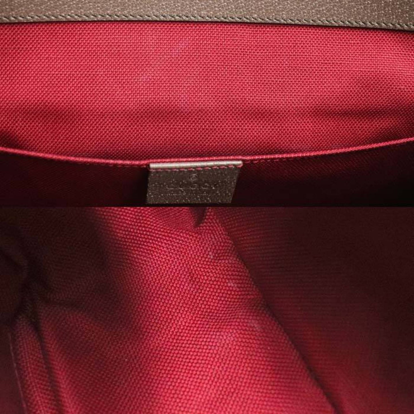 Gucci Brown Gg Supreme Shoulder Bag