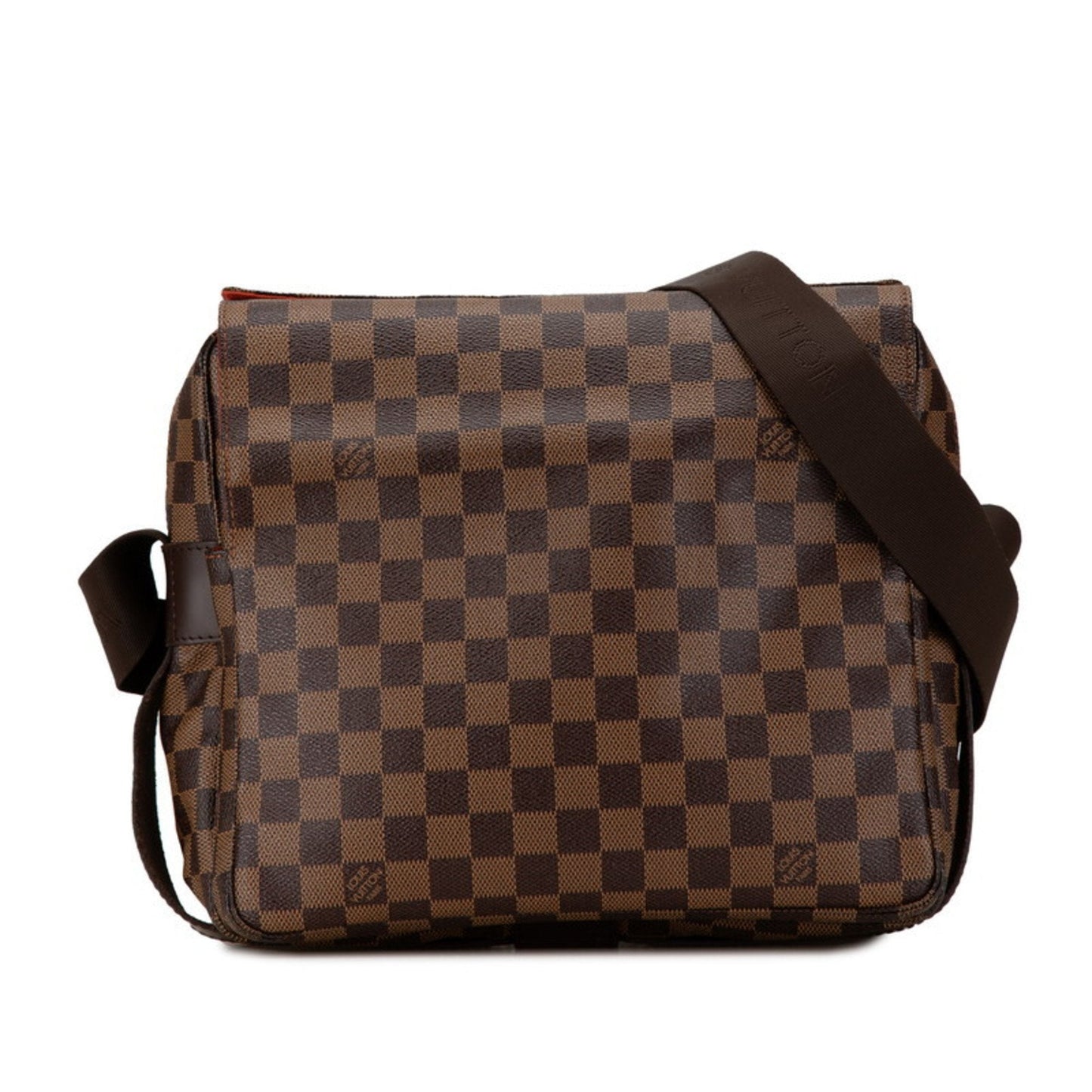 Louis Vuitton Brown Pvc Leather Shoulder Bag ()