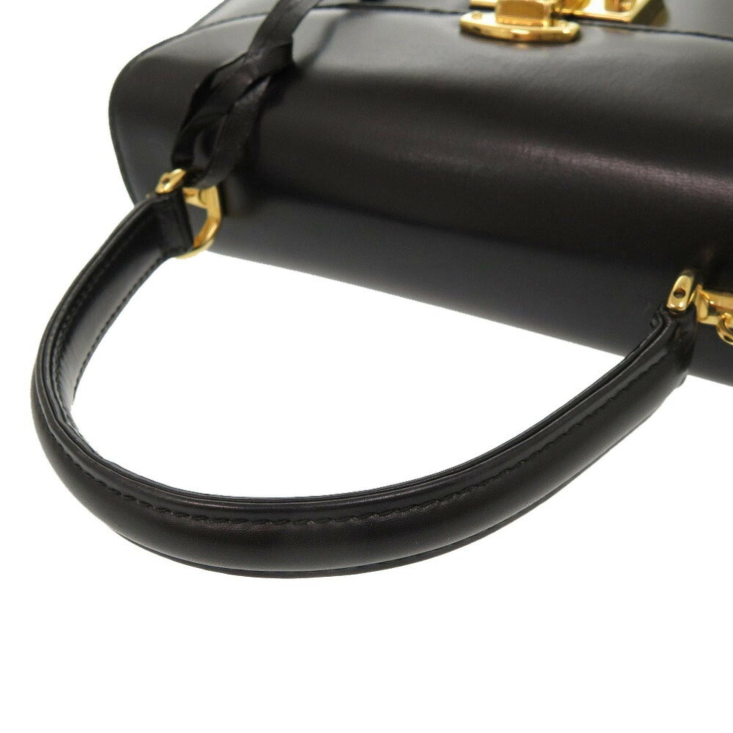 Gucci Black Leather Handbag