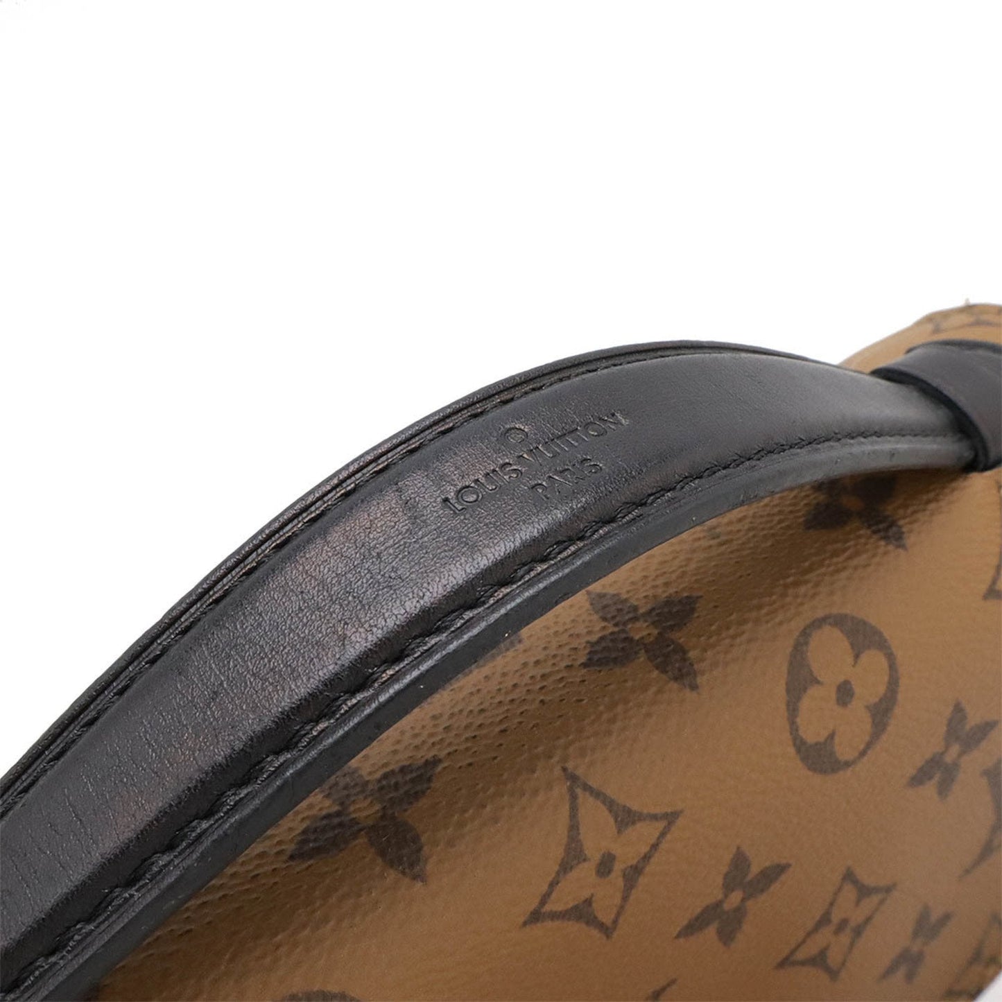 Louis Vuitton Monogram Monogram Reverse Monogram Reverse Handbag Pochette Shoulder Bag