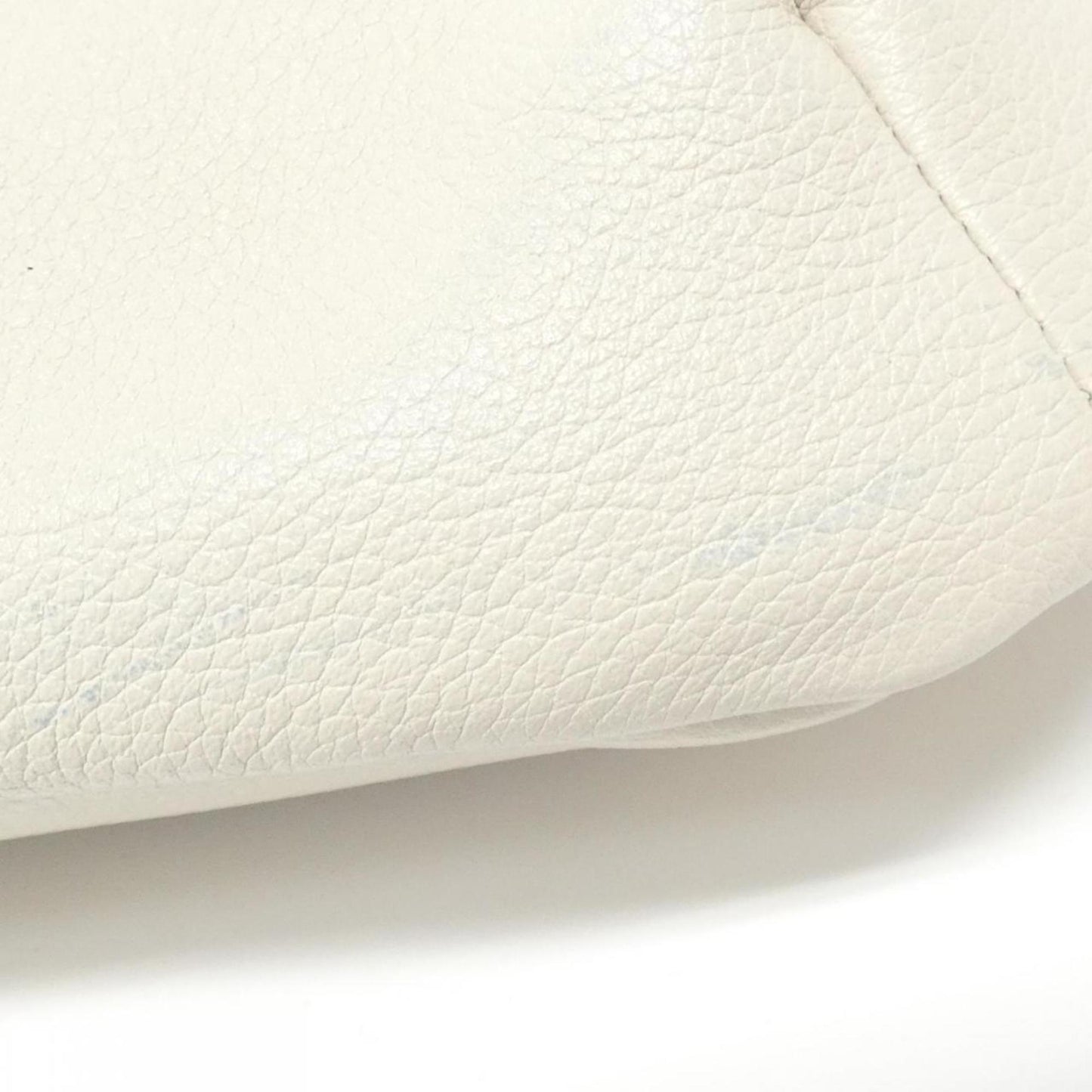 Gucci White Leather Fanny Pack