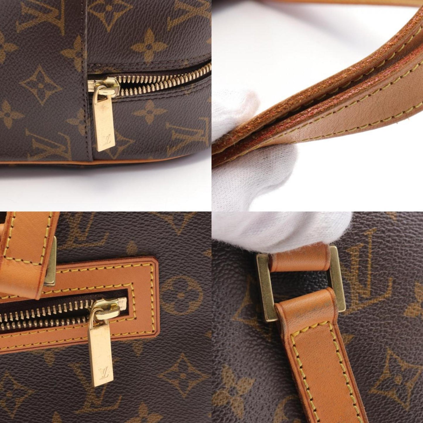 Louis Vuitton Brown Marron Monogram Shoulder Bag