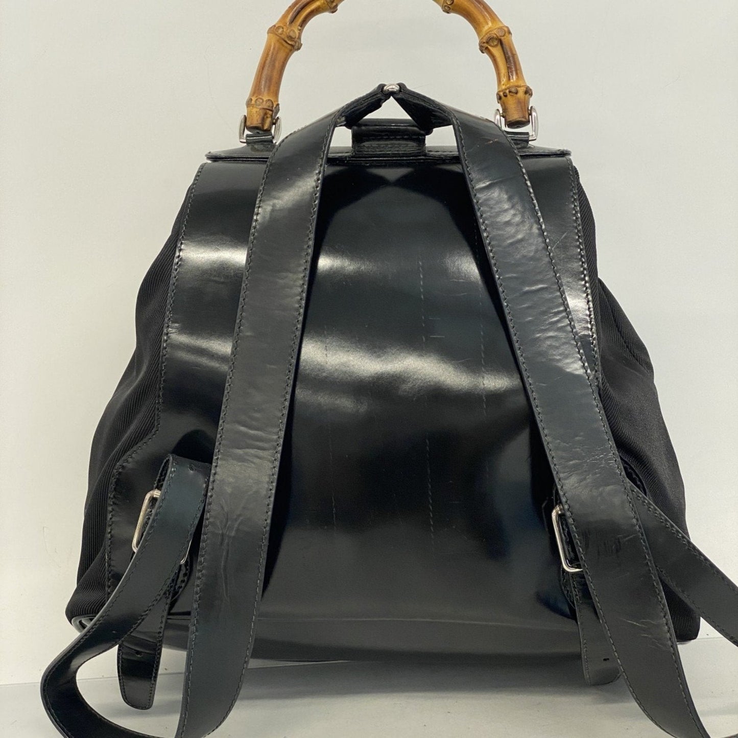 Gucci Black Nylon Backpack