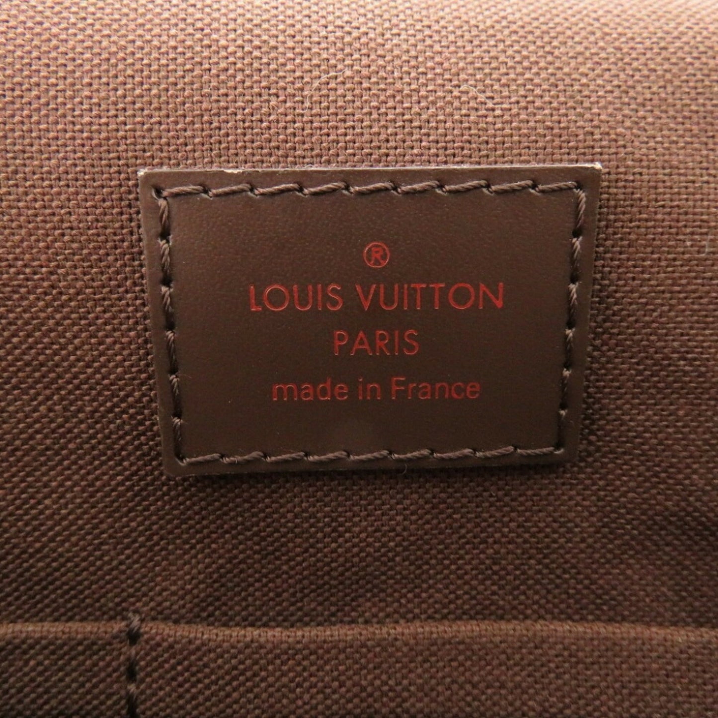 Louis Vuitton Ebene Damier Canvas Shoulder Bag