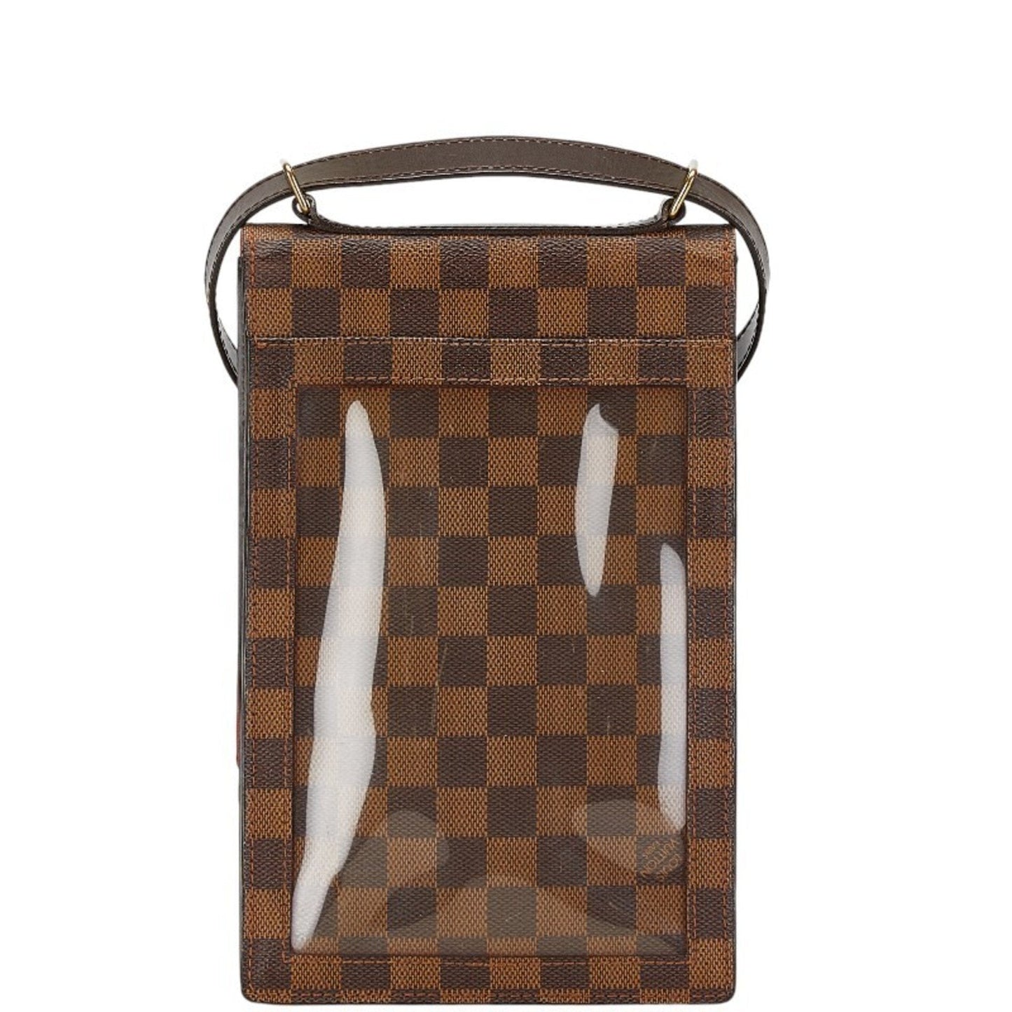 Louis Vuitton Brown Pvc Leather Shoulder Bag