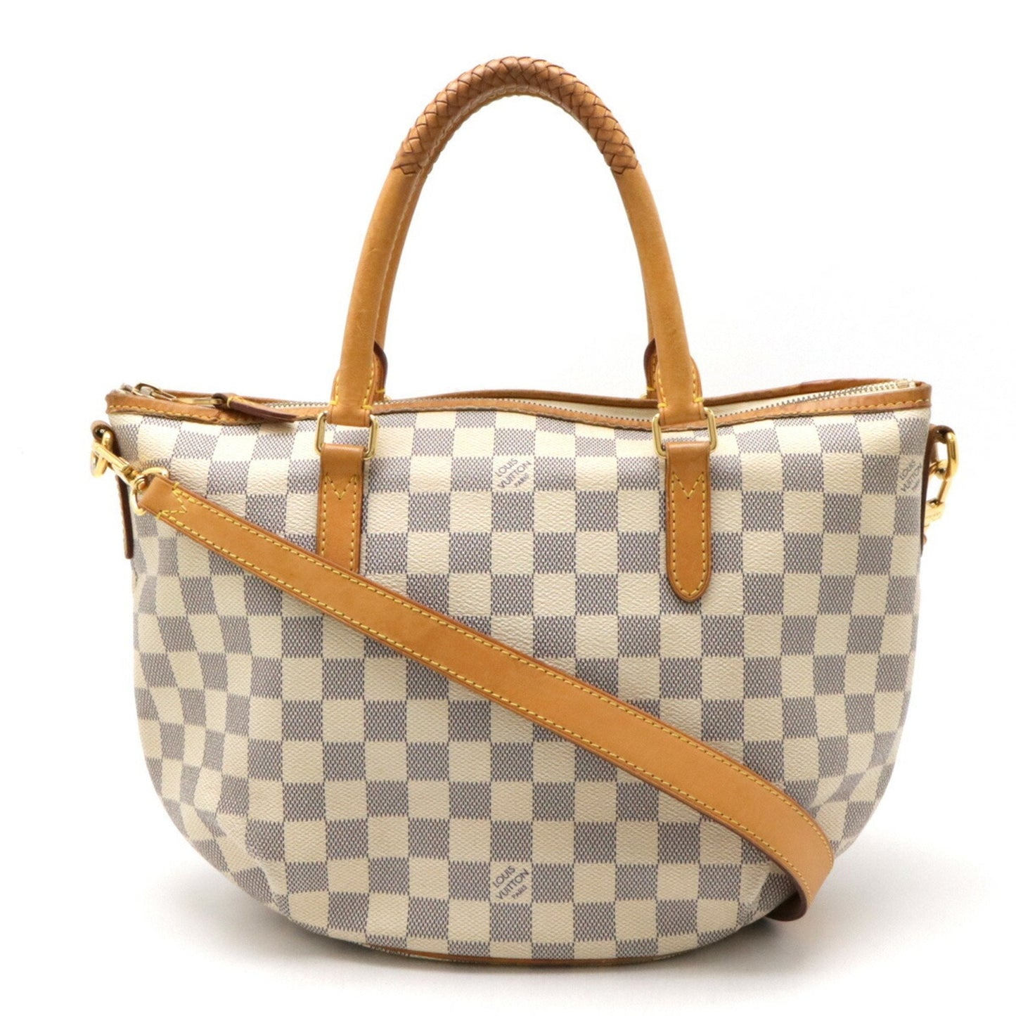 Louis Vuitton Ivory Damier Azur Shoulder Bag Tote Bag