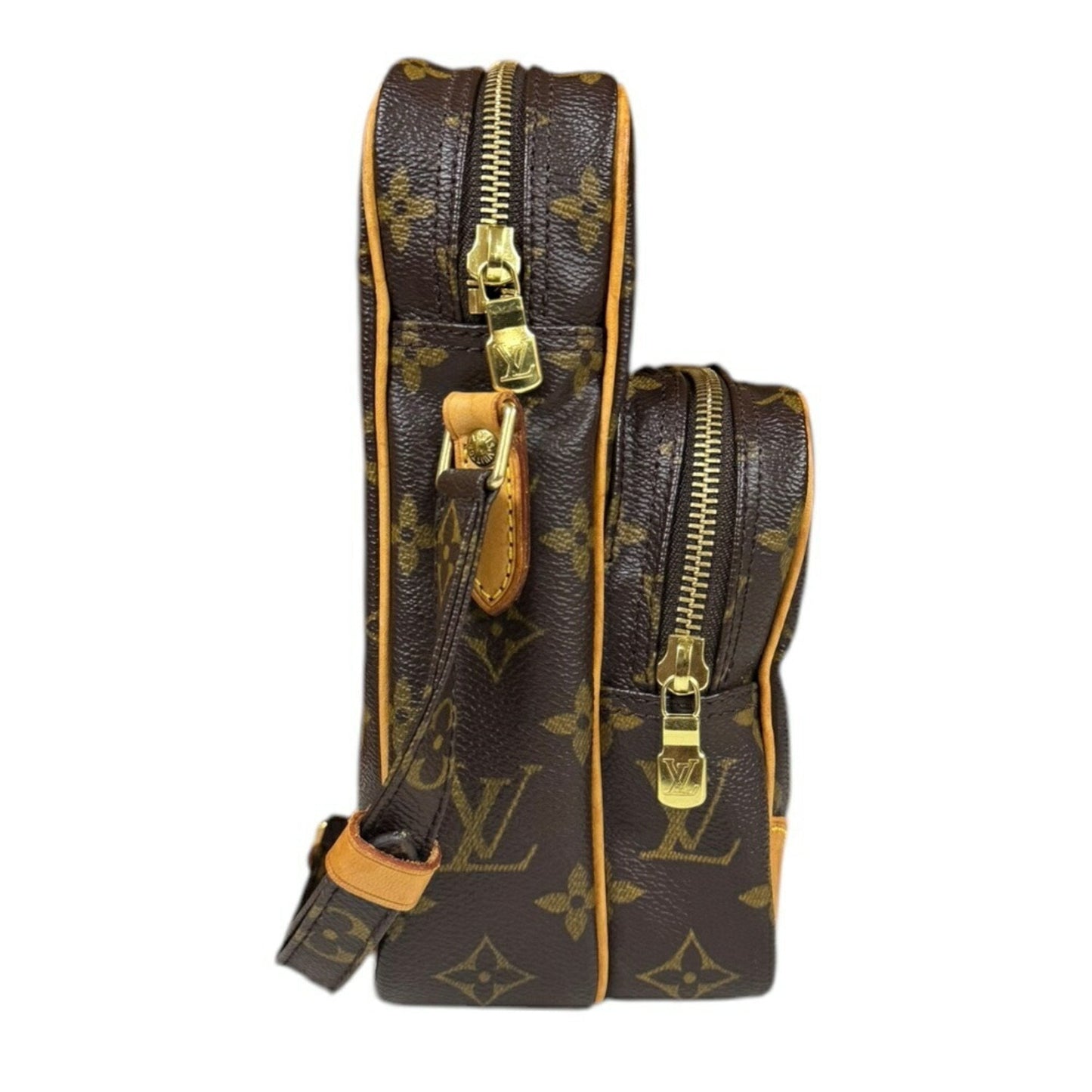 Louis Vuitton Brown Monogram Canvas Shoulder Bag