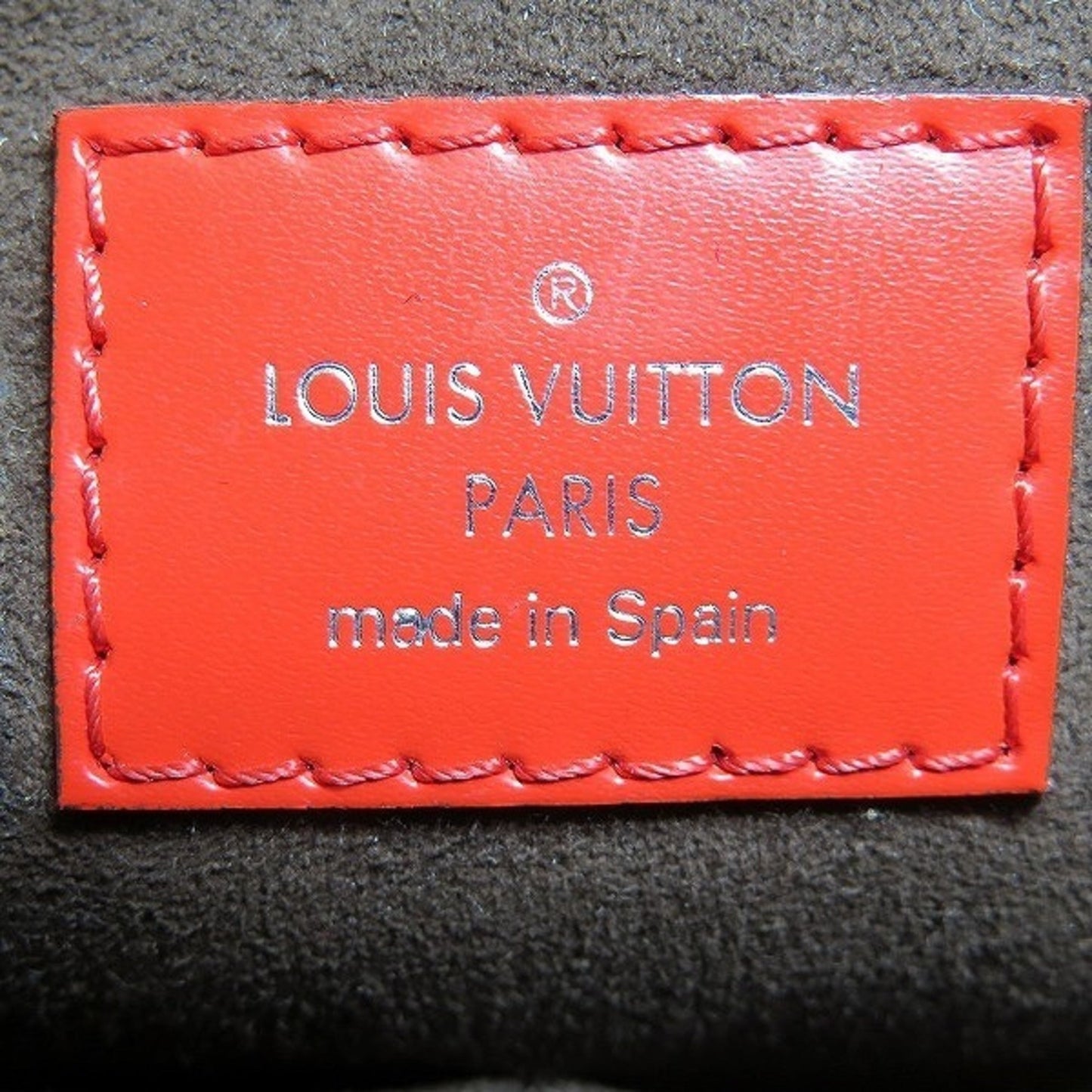 Louis Vuitton Coquelicots Red Color Epi Leather Handbag Shoulder Bag