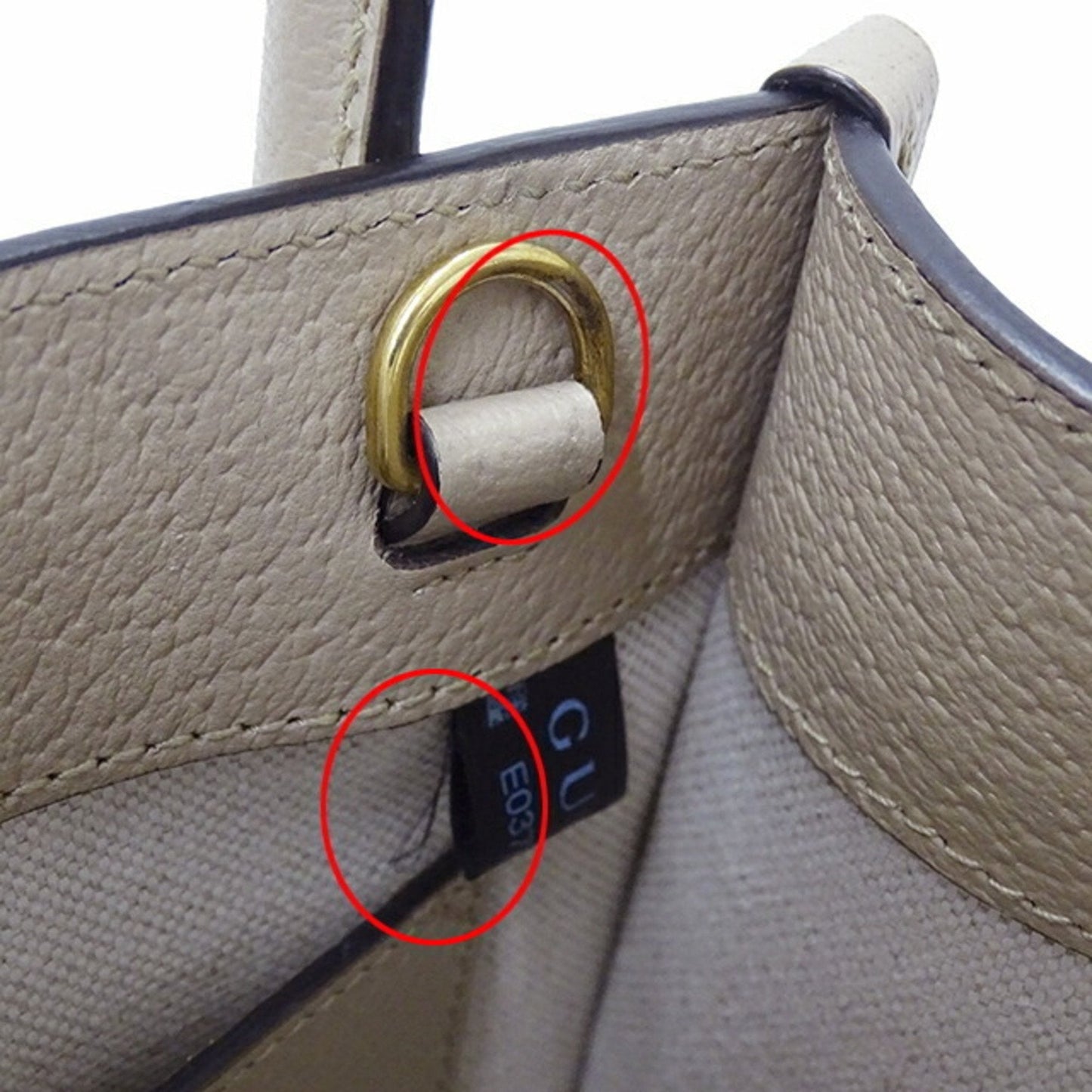 Gucci Beige Grayish Gg Supreme Canvas Handbag Shoulder Bag