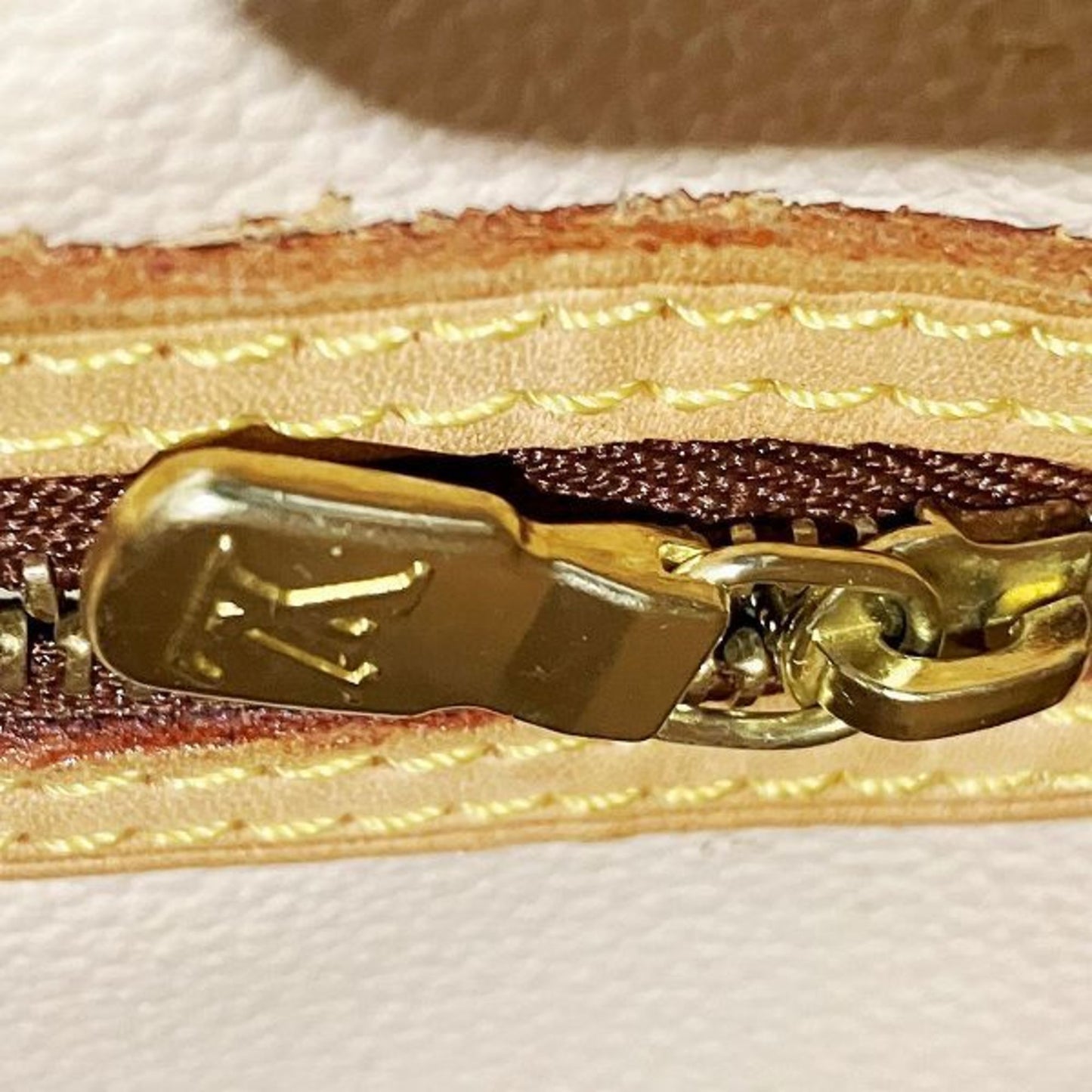 Louis Vuitton Brown Shoulder Bag Tote Bag