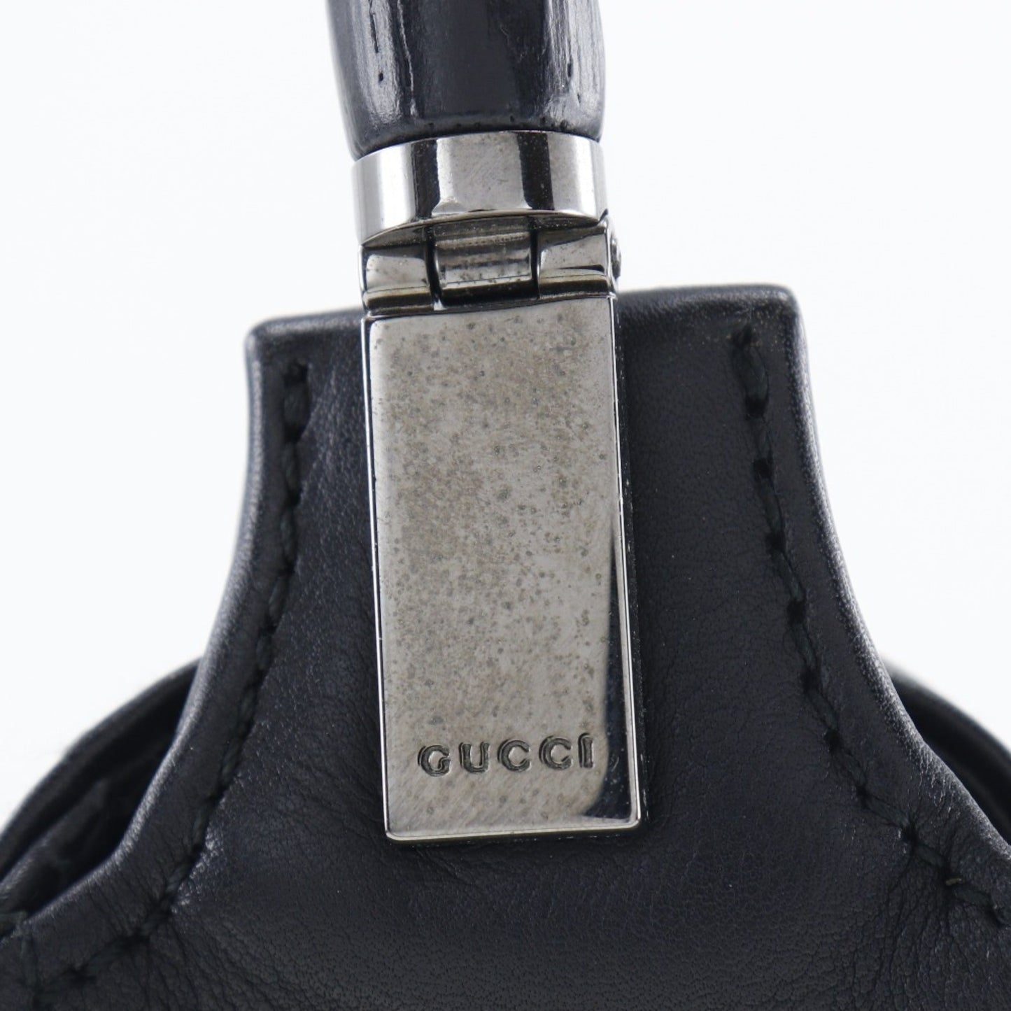 Gucci Black Leather Shoulder Bag