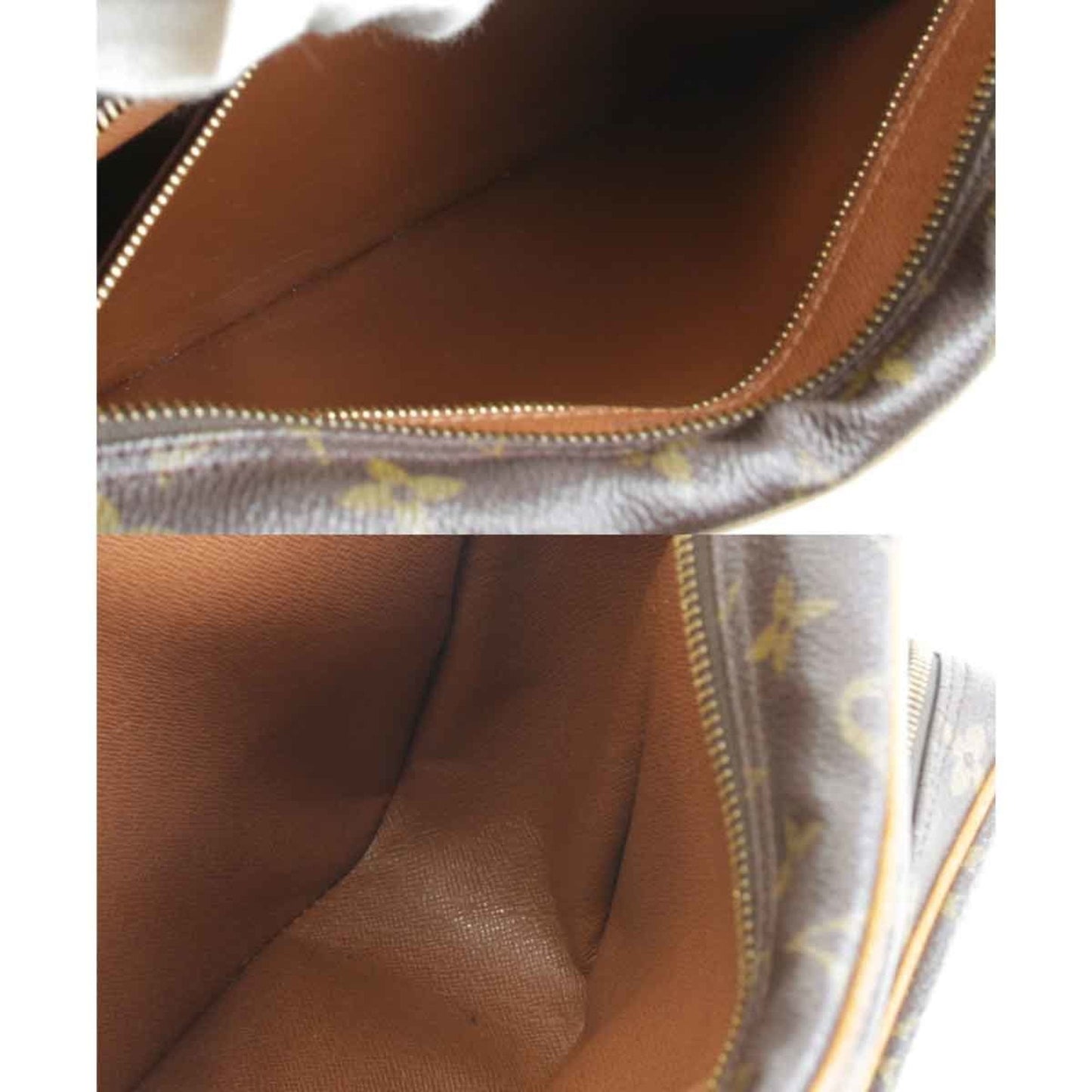 Louis Vuitton Brown Monogram Canvas Shoulder Bag