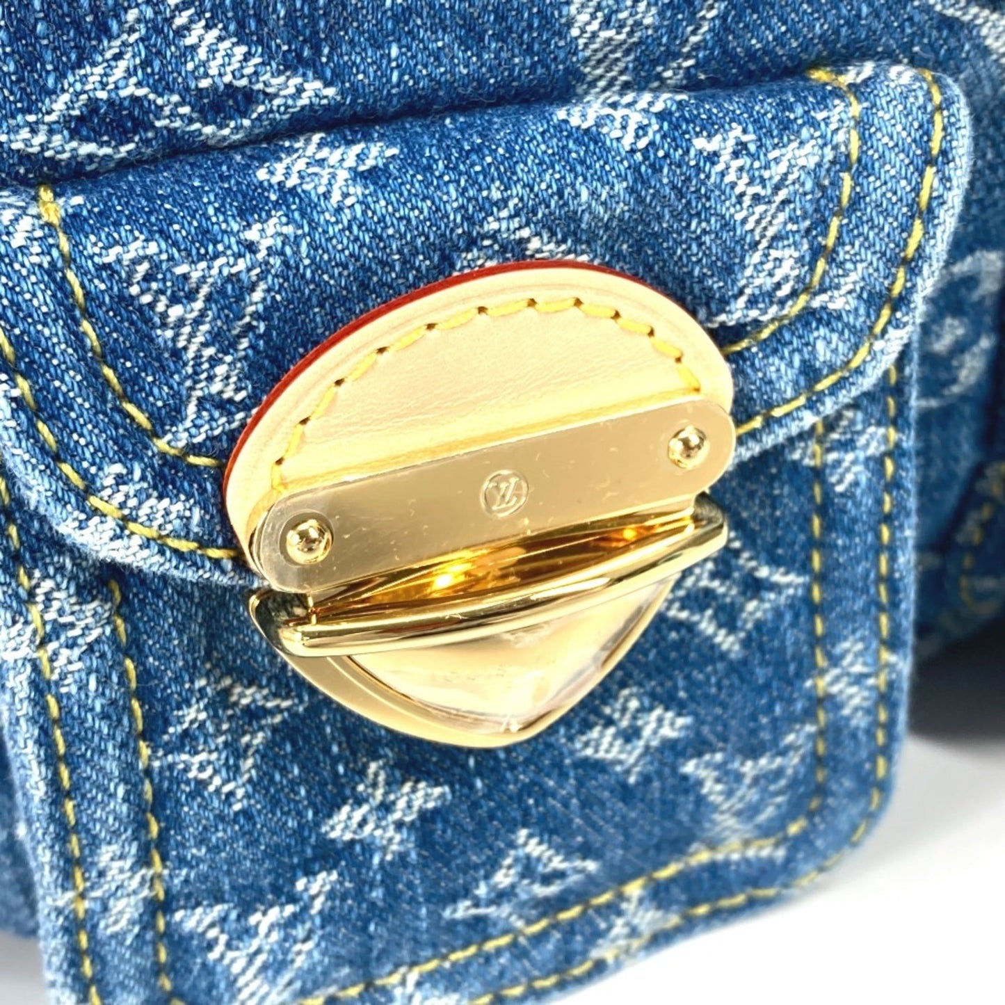 Louis Vuitton Blue Monogram Denim Backpack