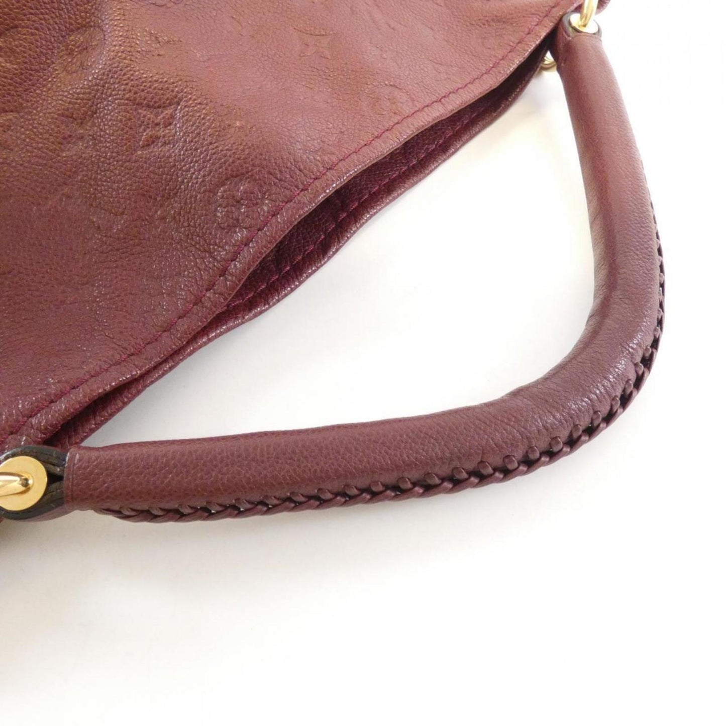 Louis Vuitton Flamme Red Color Leather Shoulder Bag