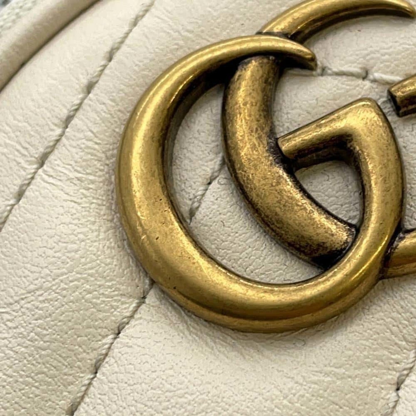 Gucci Black White Leather Coin Purse/Coin Case