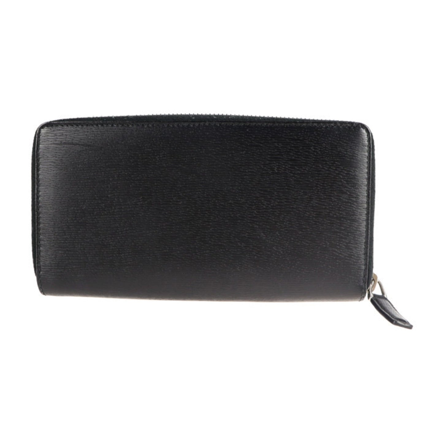 Gucci Black Leather Long Wallet (Bi-Fold)