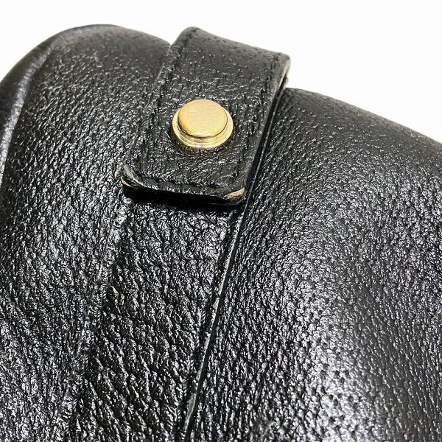 Gucci Black Leather Tote Bag