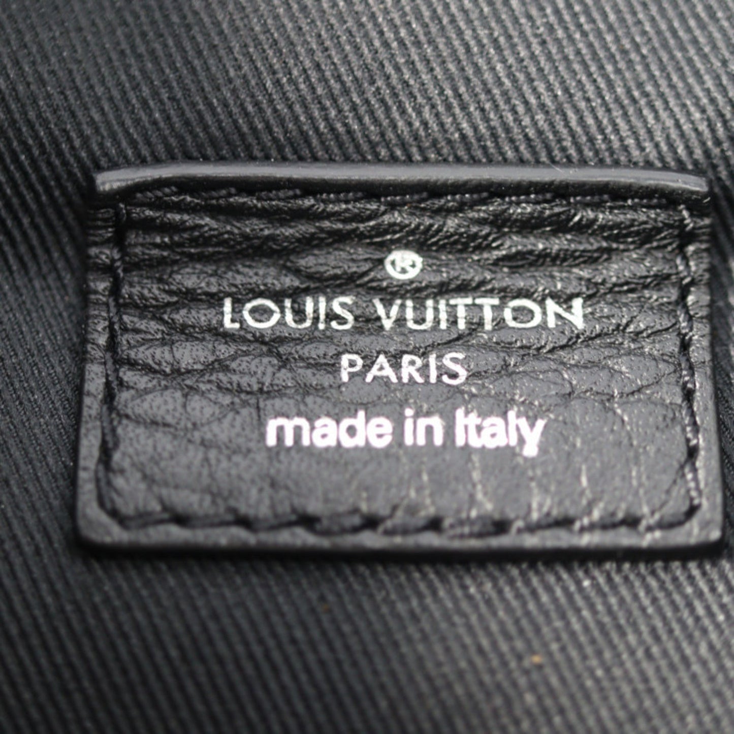 Louis Vuitton Black Handbag Pouch Shopping Bag Shoulder Bag Tote Bag
