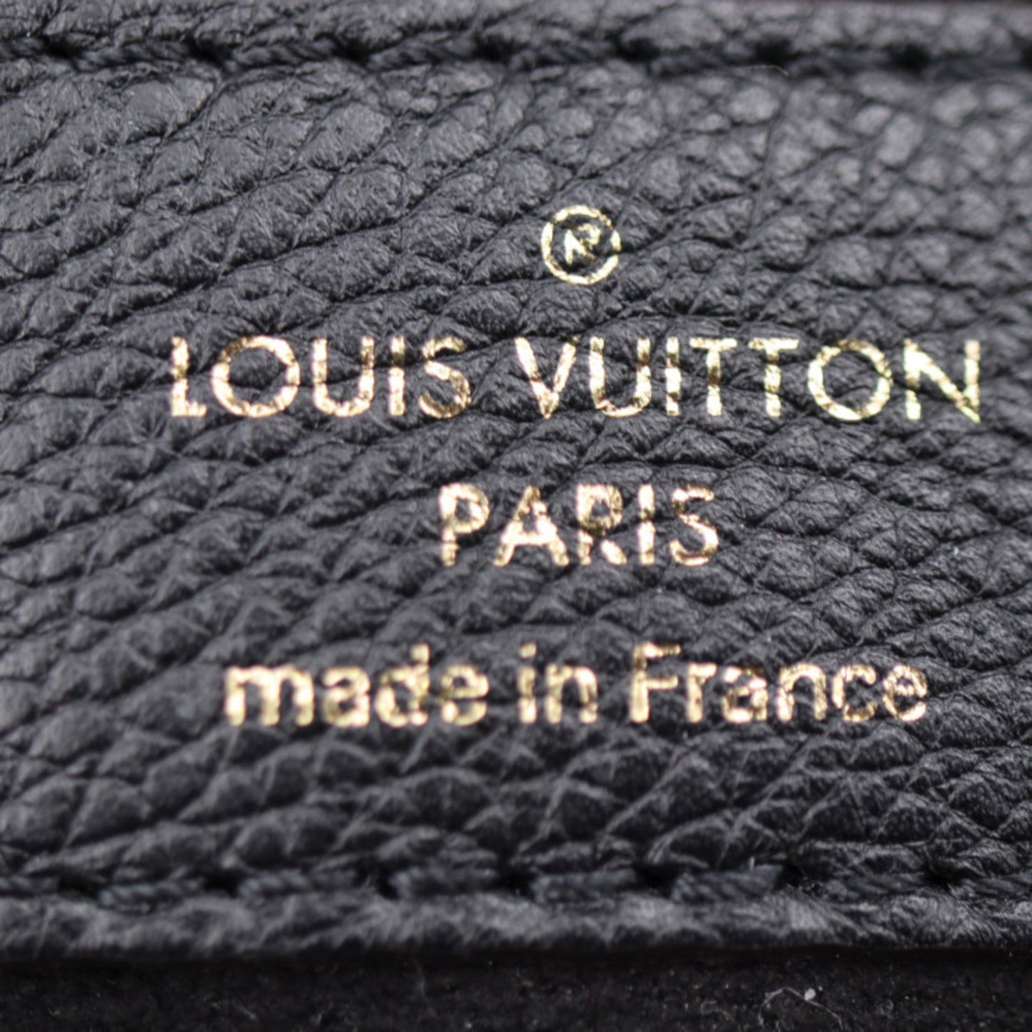 Louis Vuitton Black Brown Monogram Leather Handbag Shoulder Bag