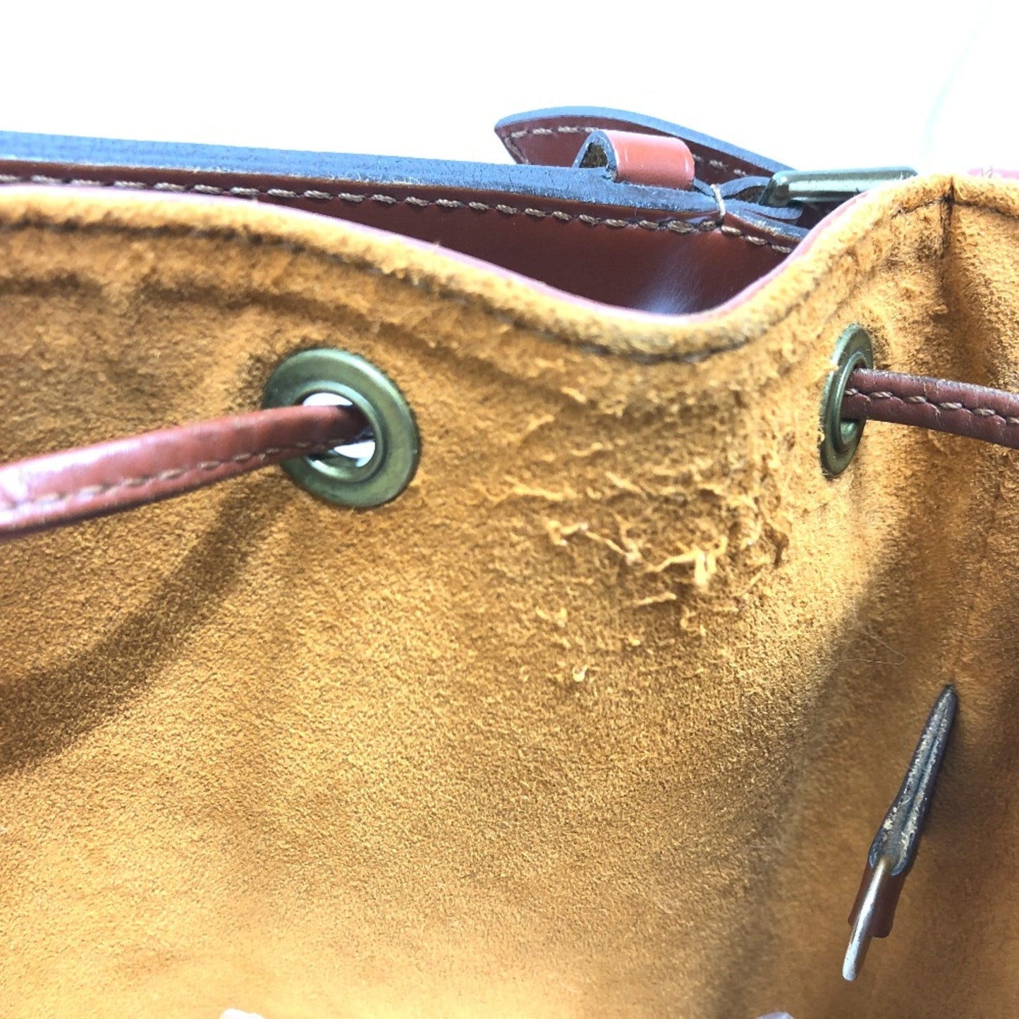 Louis Vuitton Brown Leather Shoulder Bag