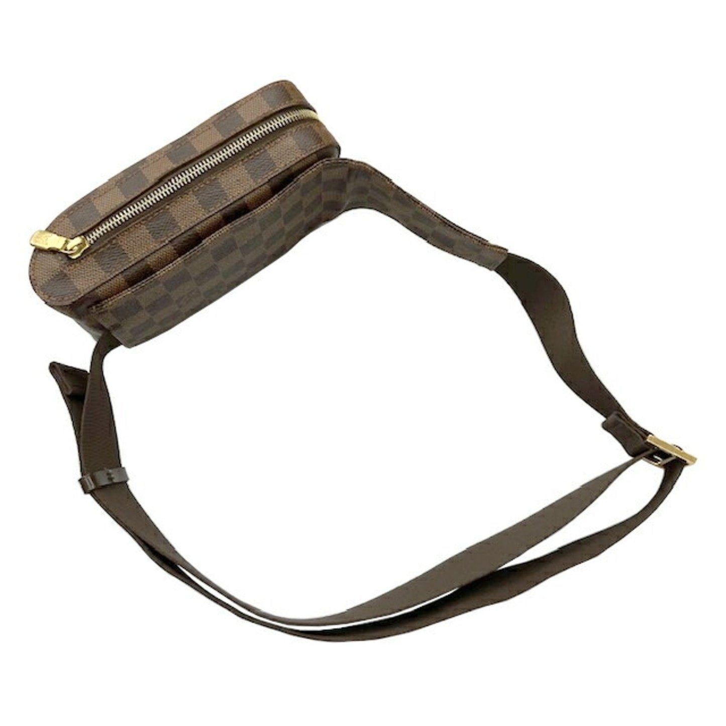Louis Vuitton Ebene Damier Canvas Shoulder Bag Sling Bag