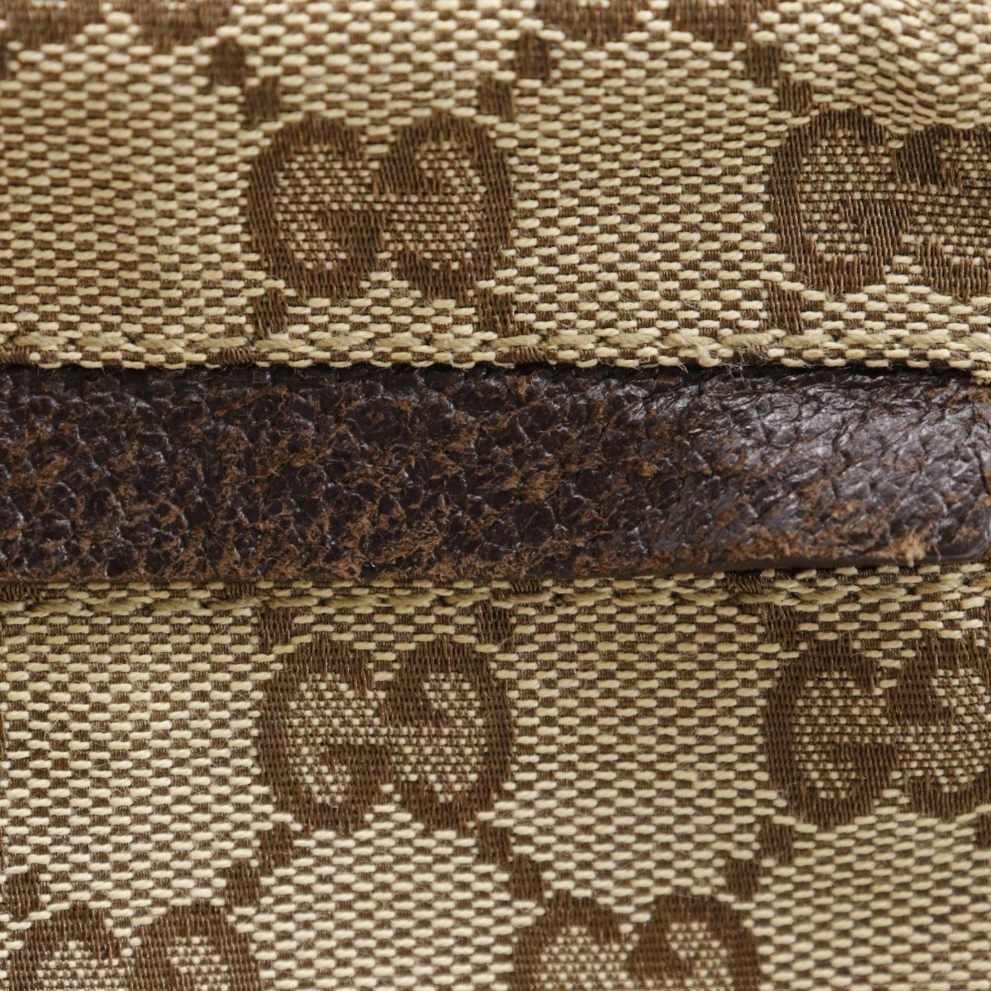 Gucci Beige Gg Canvas Fanny Pack