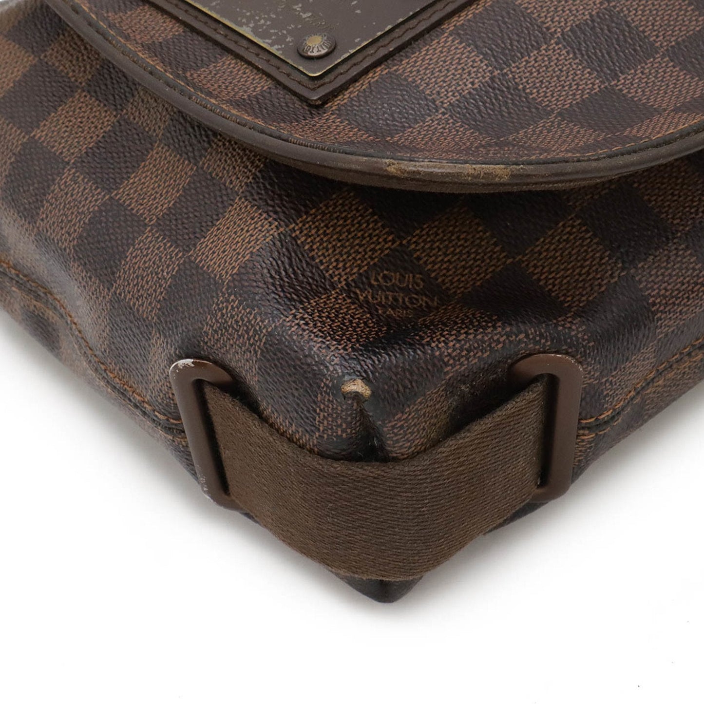 Louis Vuitton Brown Pvc Shoulder Bag