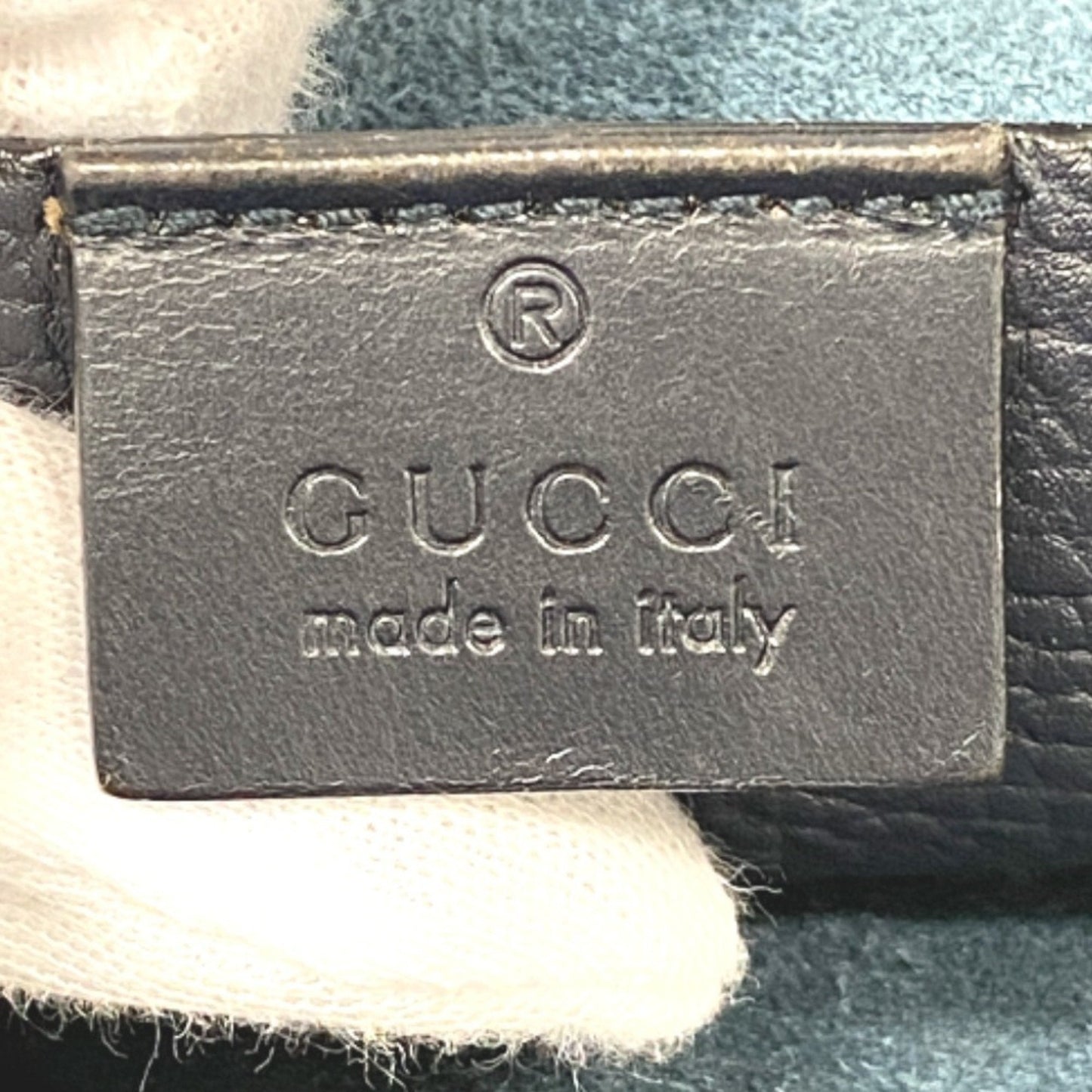 Gucci Brown Leather Backpack