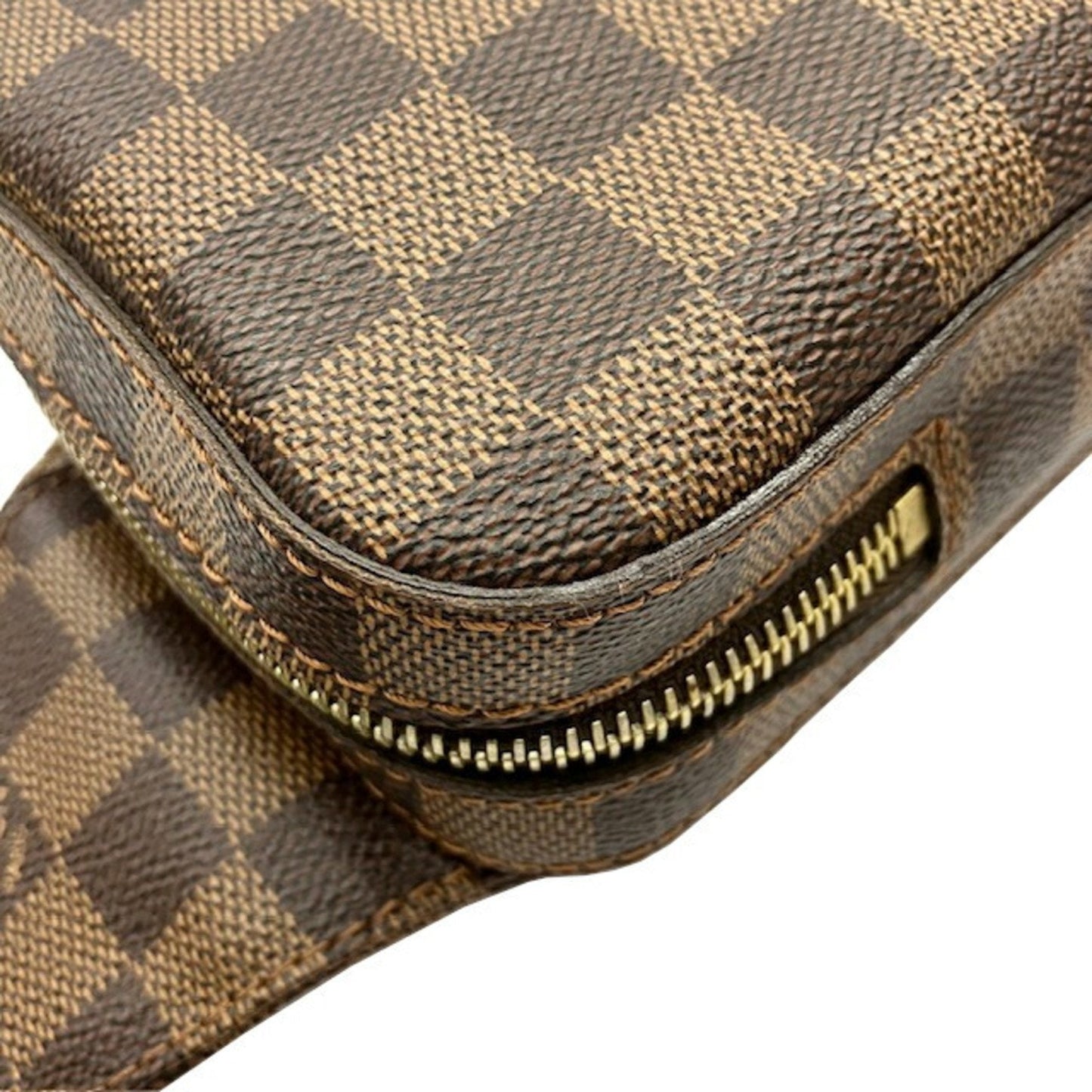 Louis Vuitton Ebene Damier Canvas Shoulder Bag Sling Bag