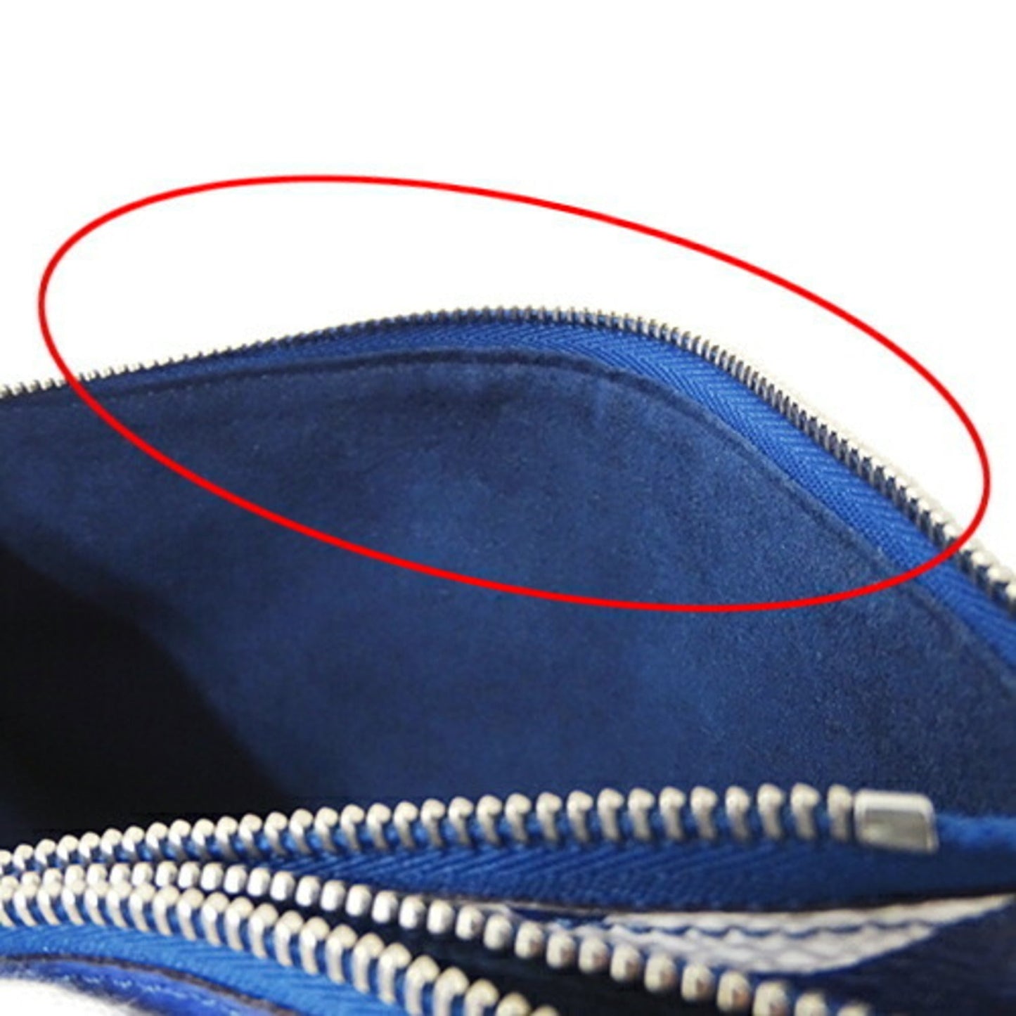 Louis Vuitton Blue Monogram Canvas Pochette Shoulder Bag