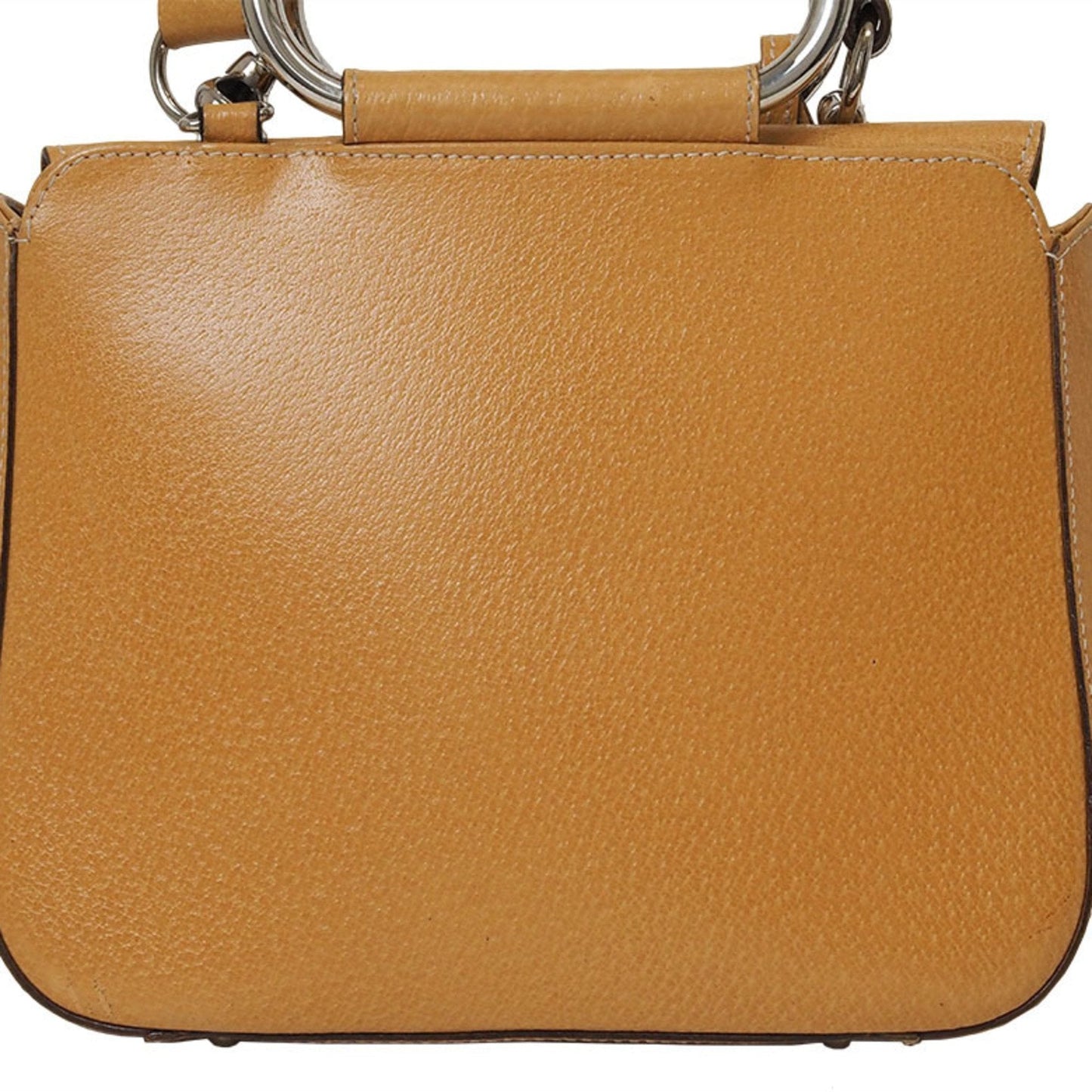 Gucci Camel Leather Handbag