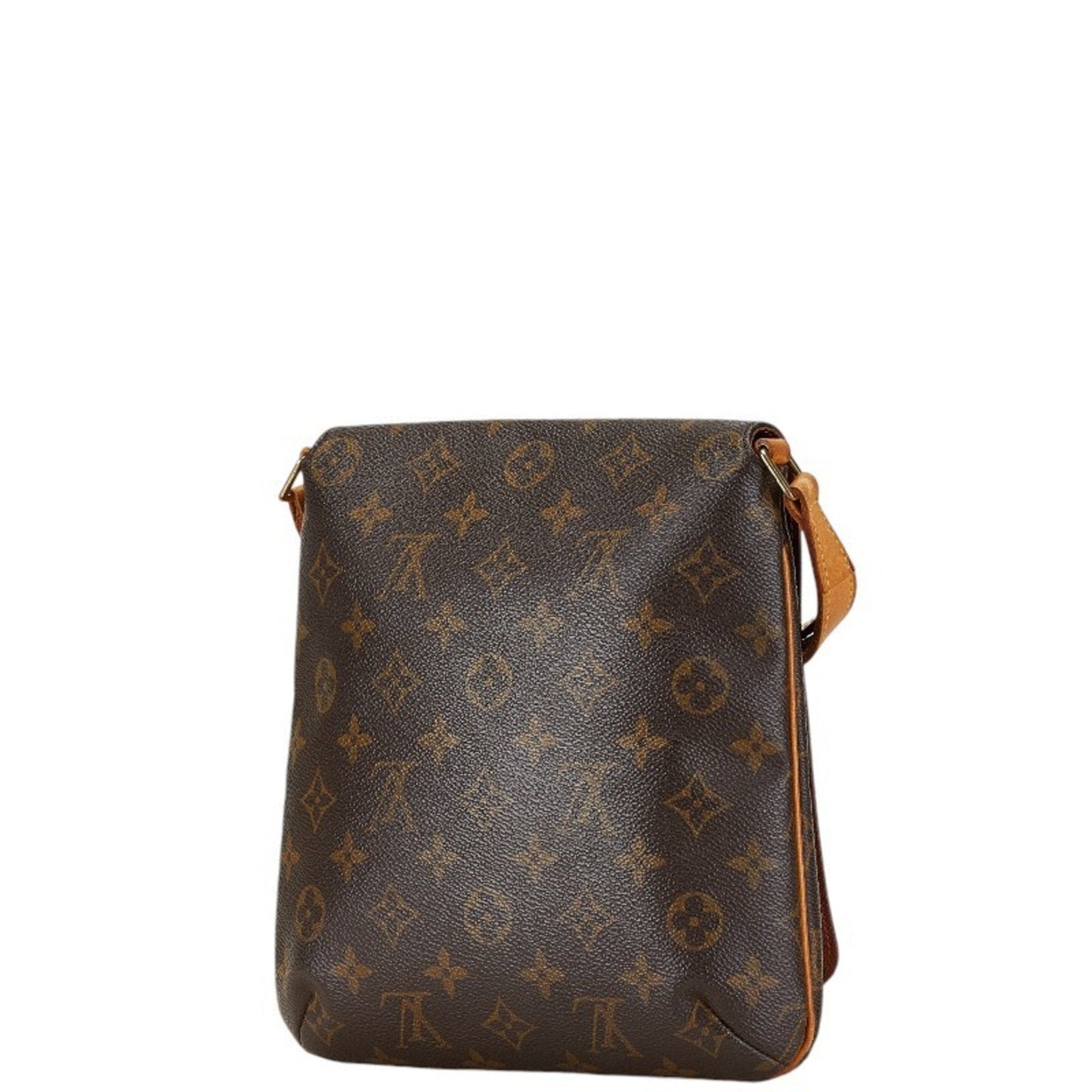 Louis Vuitton Brown Pvc Leather Shoulder Bag