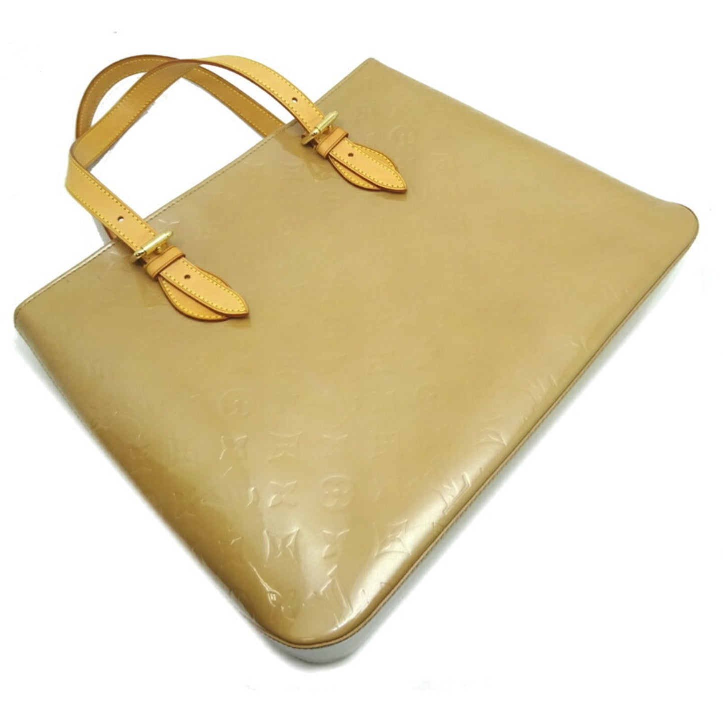 Louis Vuitton Vernis Beige Monogram Vernis Shoulder Bag