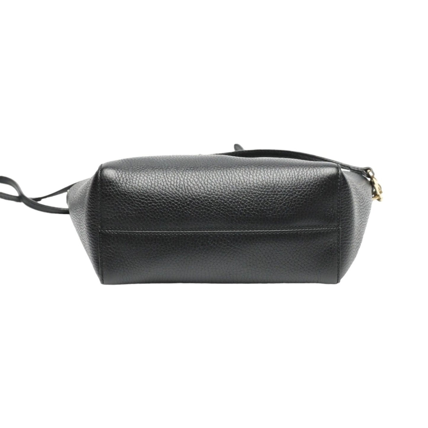 Gucci Black Leather Tote Bag