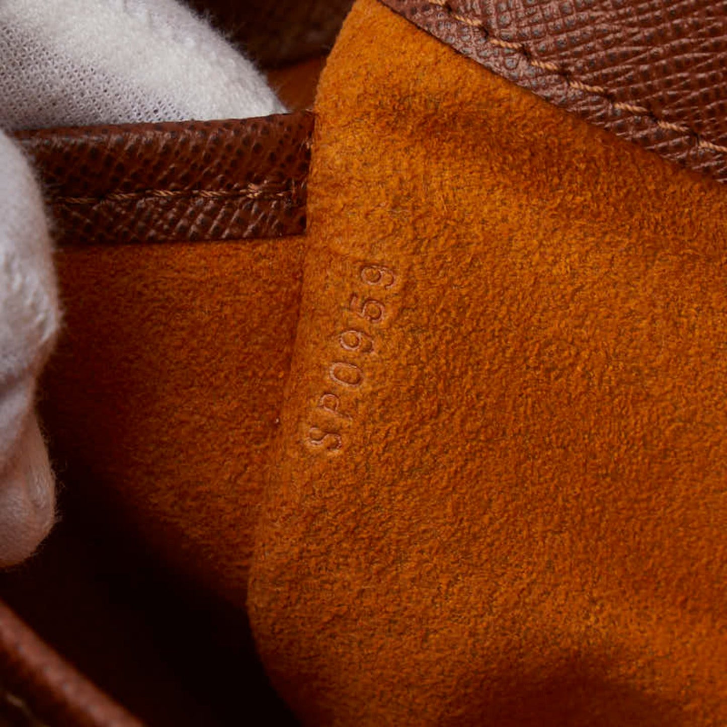 Louis Vuitton Brown Pvc Leather Shoulder Bag