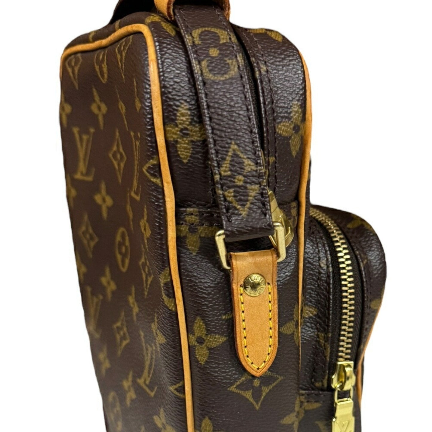 Louis Vuitton Brown Monogram Canvas Shoulder Bag