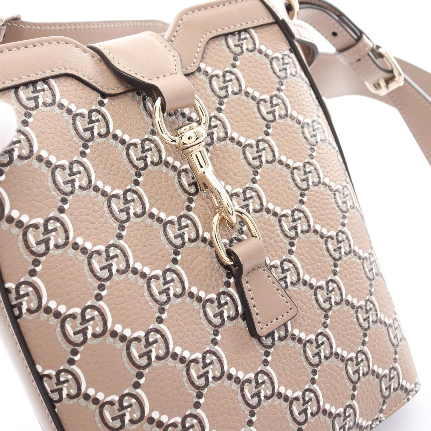 Gucci Beige Leather Shoulder Bag