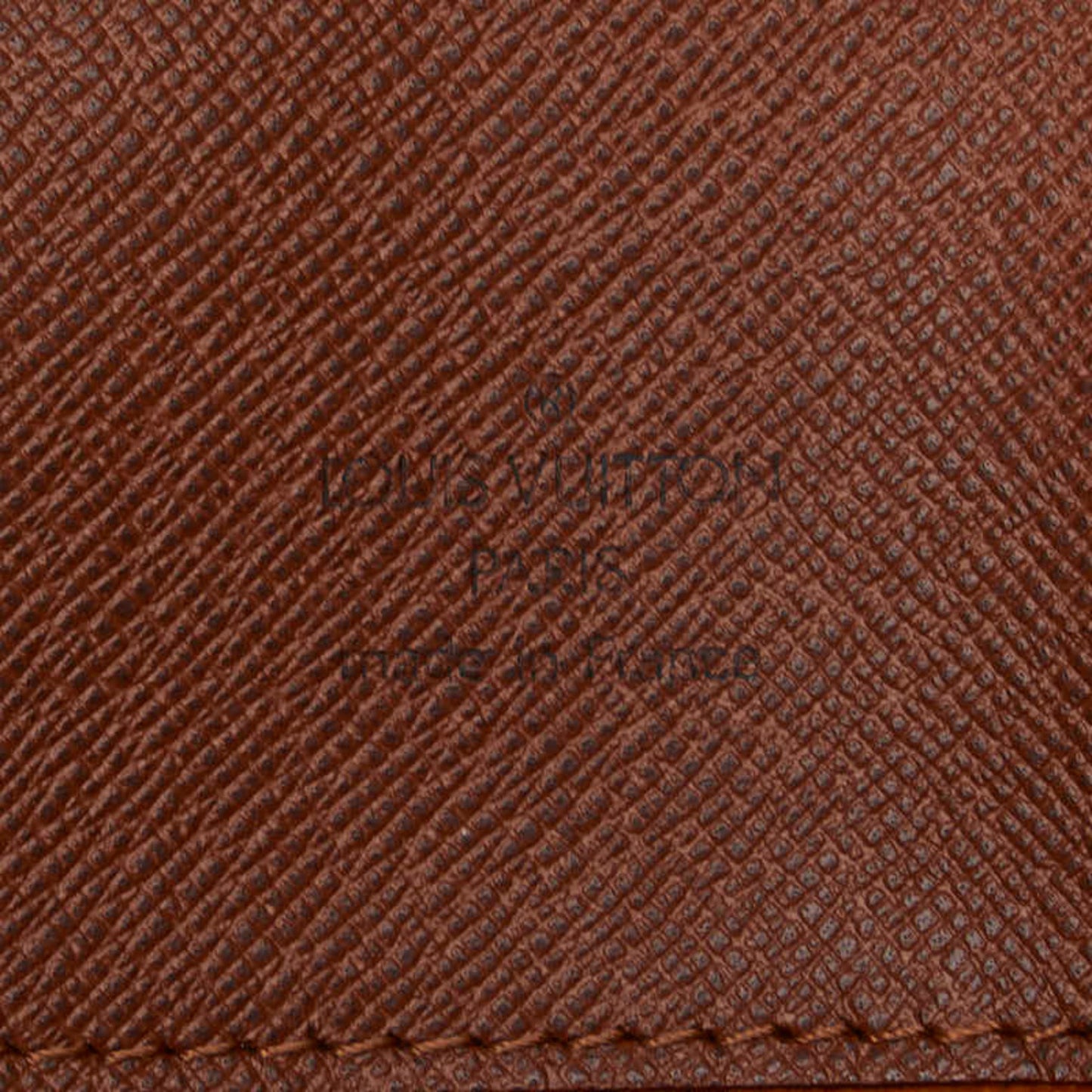 Louis Vuitton Brown Pvc Leather Shoulder Bag