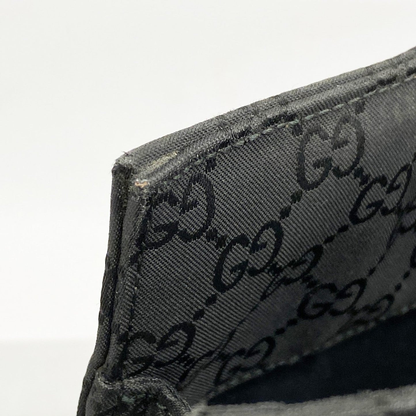 Gucci Black Nylon Tote Bag