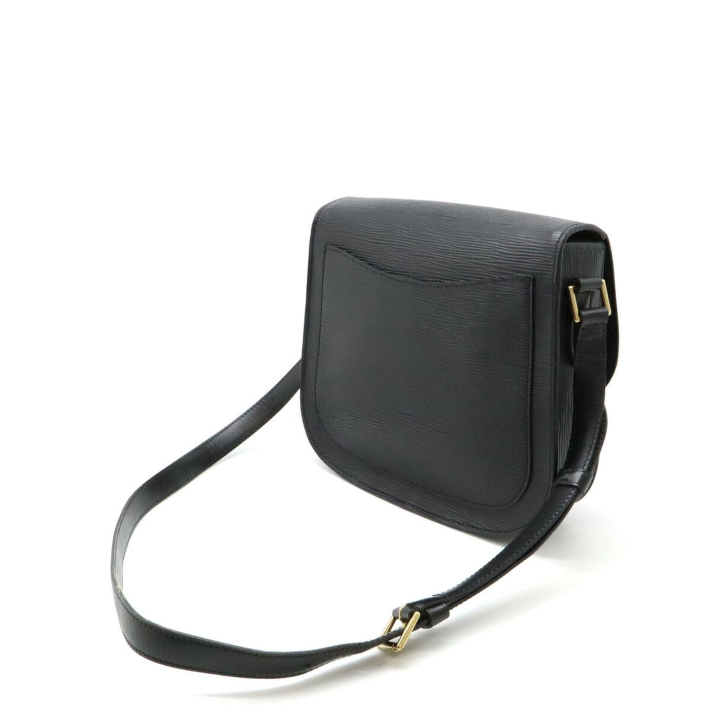 Louis Vuitton Black Noir Epi Leather Pochette Shoulder Bag