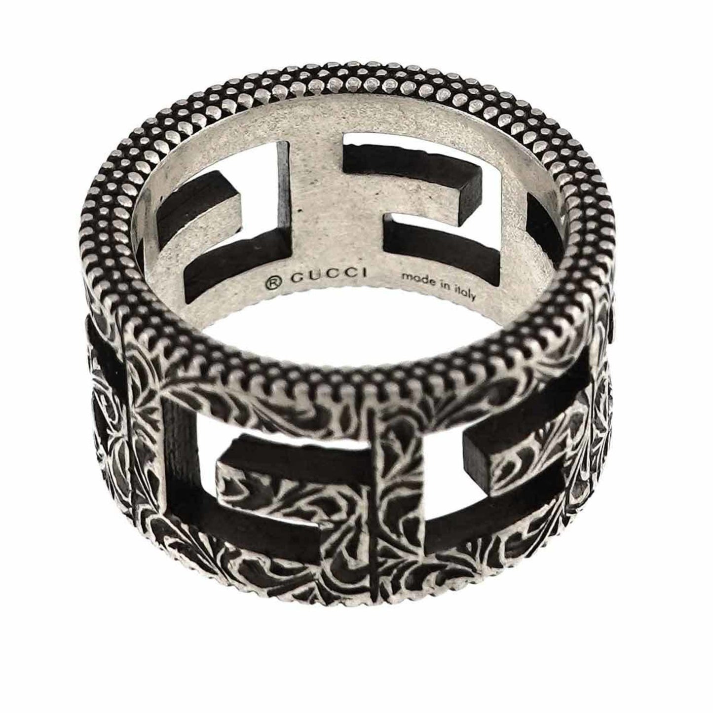 Gucci Silver Silver 925 Band Ring